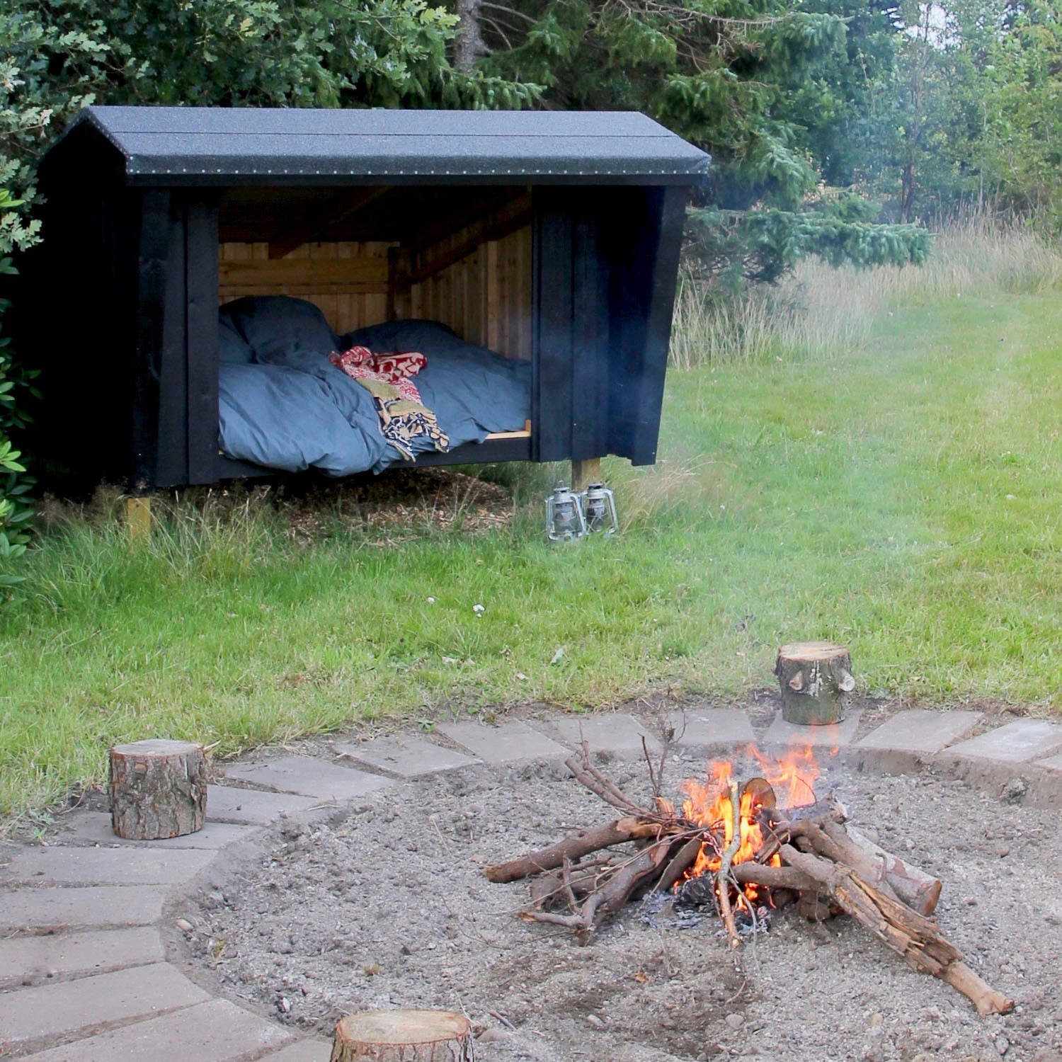 PLUS Gartenhaus »Shelter«, (Packung), inkl. Dachpappe/Aluleisten