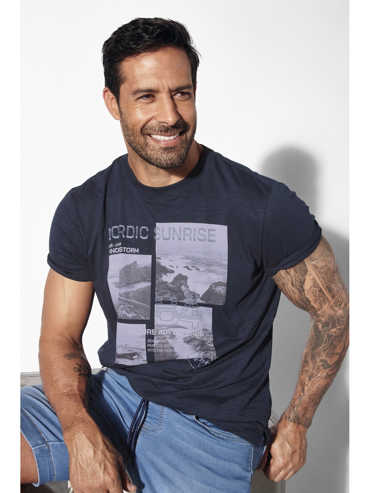 Jan Vanderstorm T-Shirt »T-Shirt INGTON«