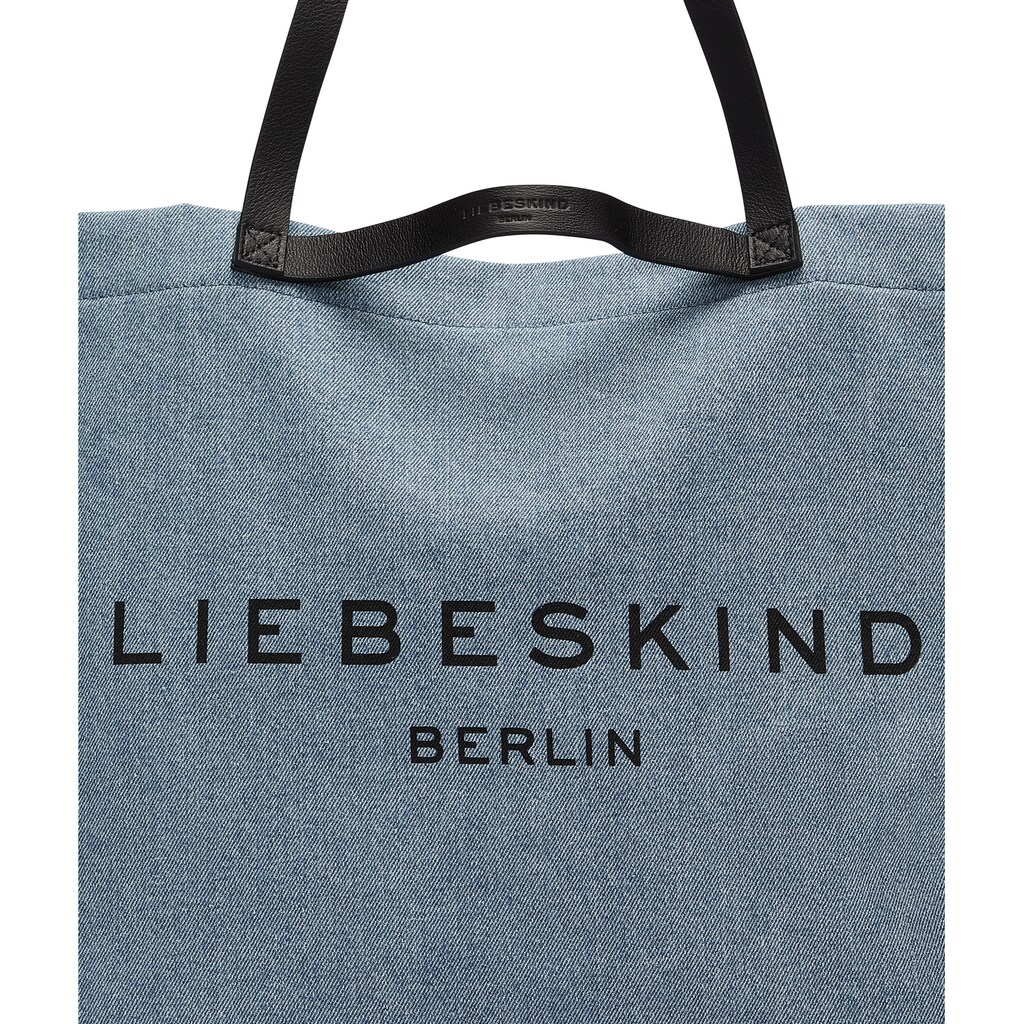 Liebeskind Berlin Shopper »DENIM AURORA Aurora«, in Jeansoptik