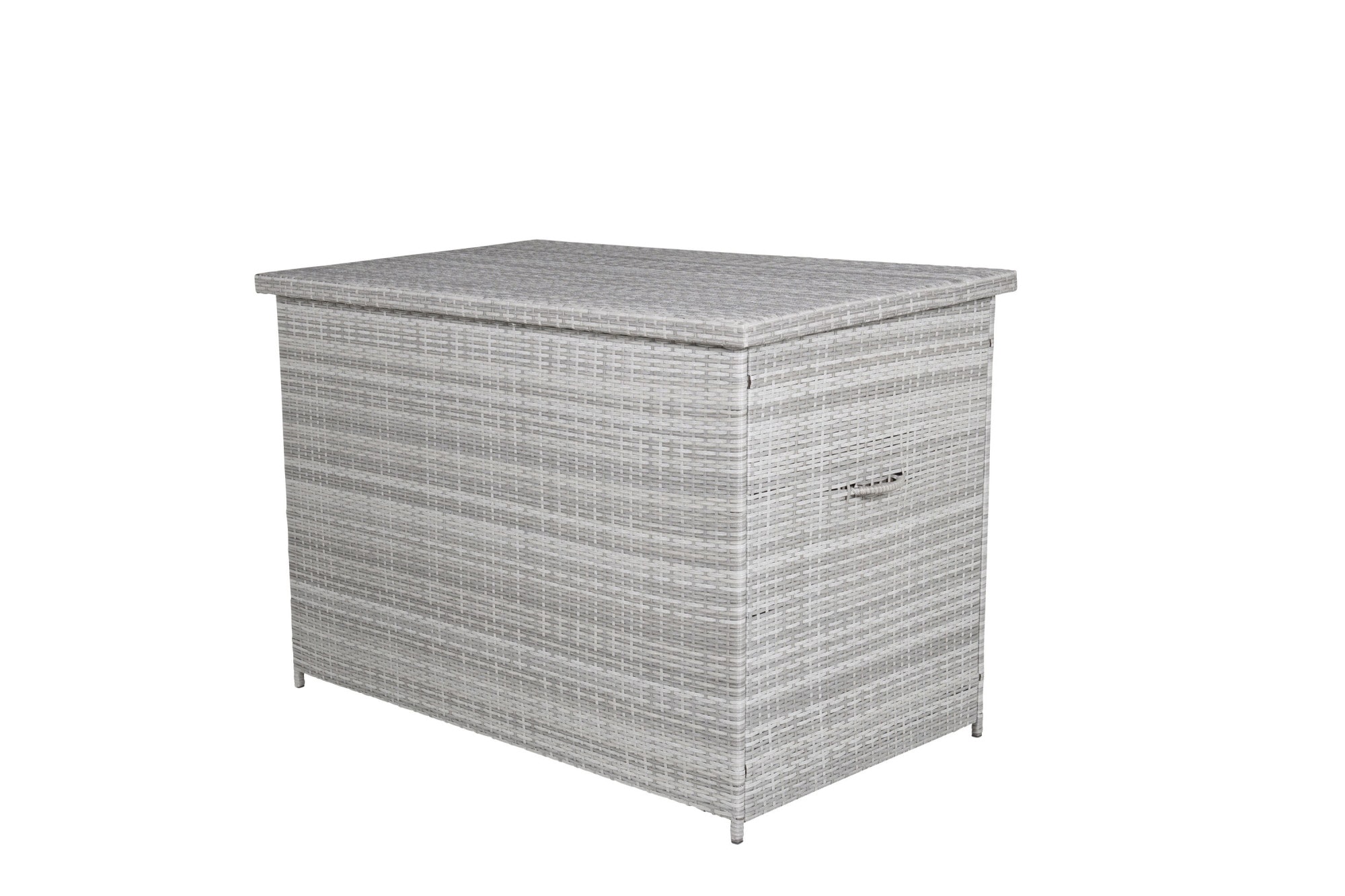 Venture Home Truhe »geräumige Kissenbox 150 × 90 × 100 cm aus Korbgeflecht« Aufbewahrungsbox, UV-beständig, wetterfest, Stahlrahmen, geräumig