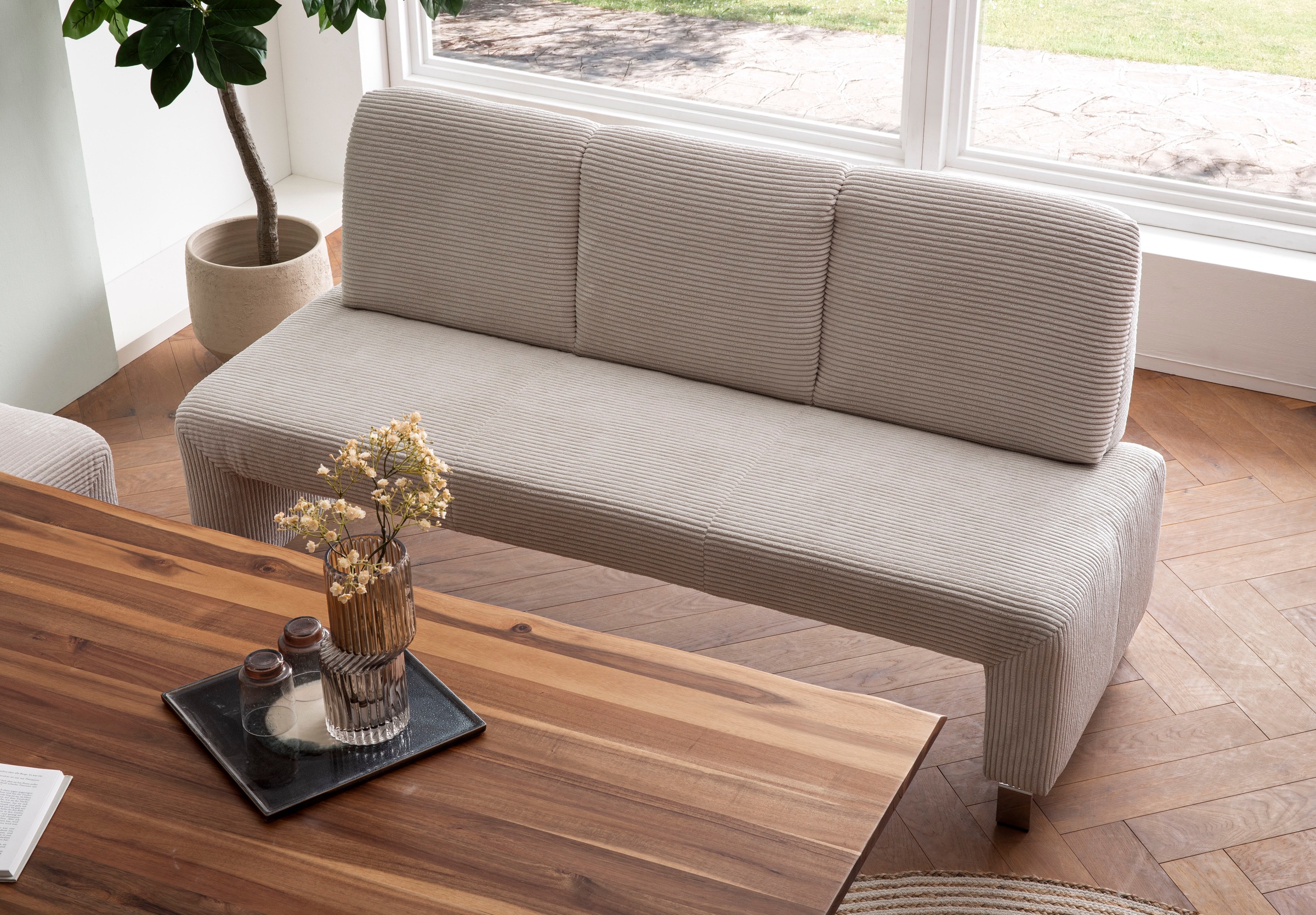 exxpo - sofa fashion Polsterbank "Intenso, Sitzbank, Breite 162 cm, wahlwei günstig online kaufen