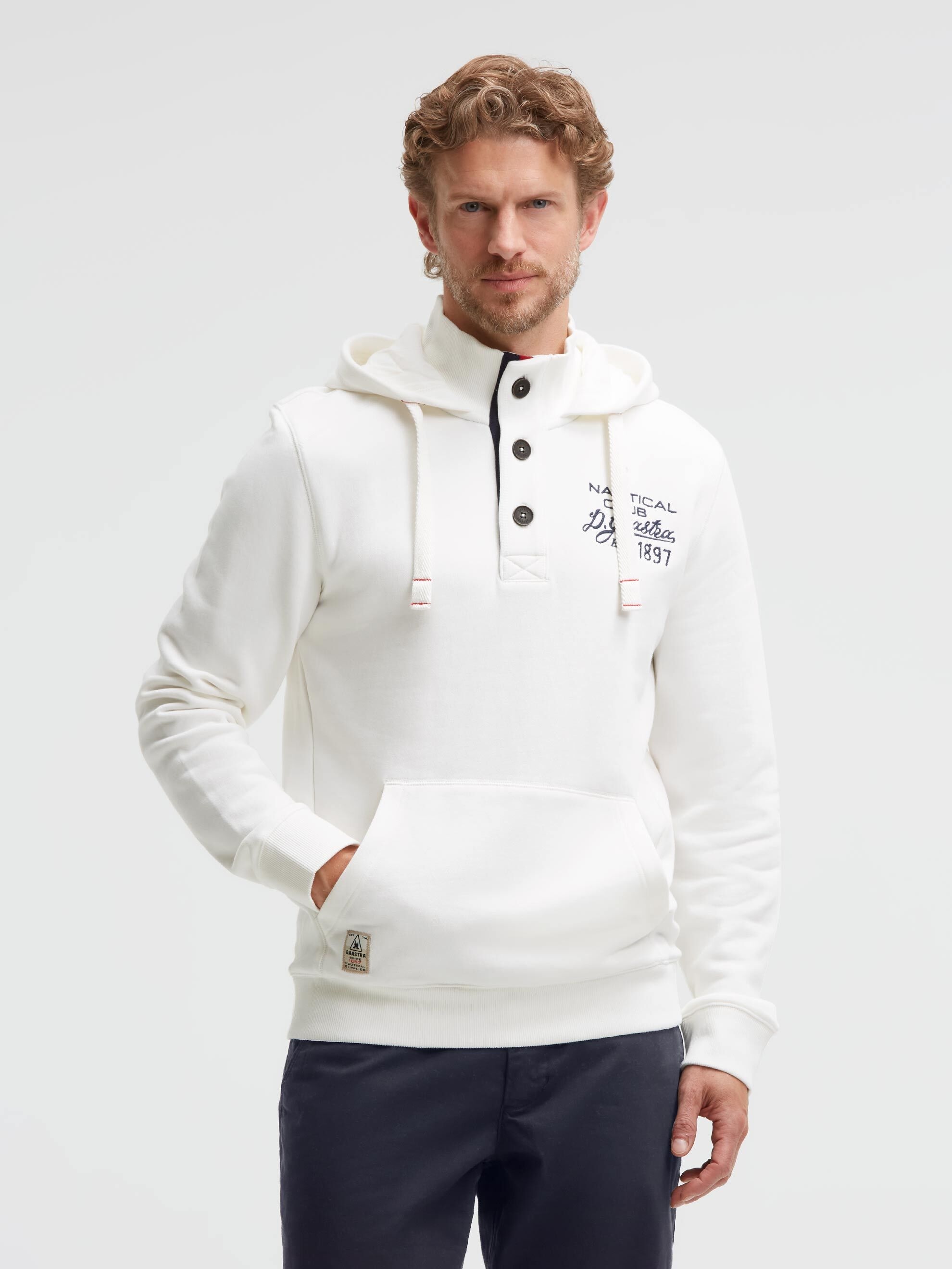 Gaastra Kapuzensweatshirt, mit Stehkragen