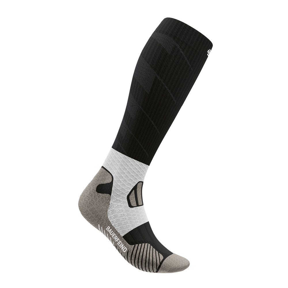 Bauerfeind Kompressionsstrümpfe "Trail Run Compression Socks" mit Kompression, wärmende Wirkung, elastische Passform