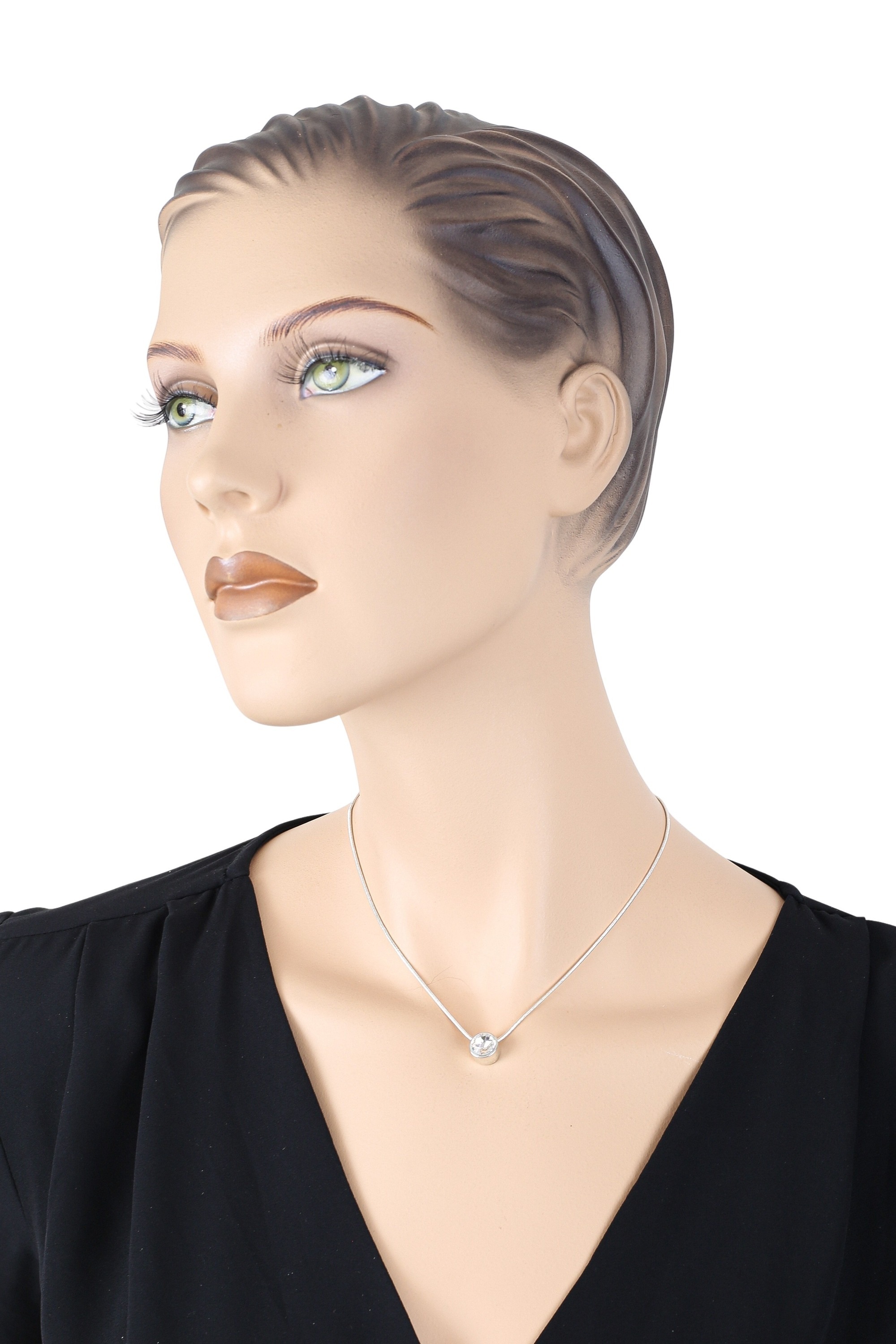 COLLEZIONE ALESSANDRO Kette mit Anhänger "Neyla", mit einem kleinen Glasste günstig online kaufen