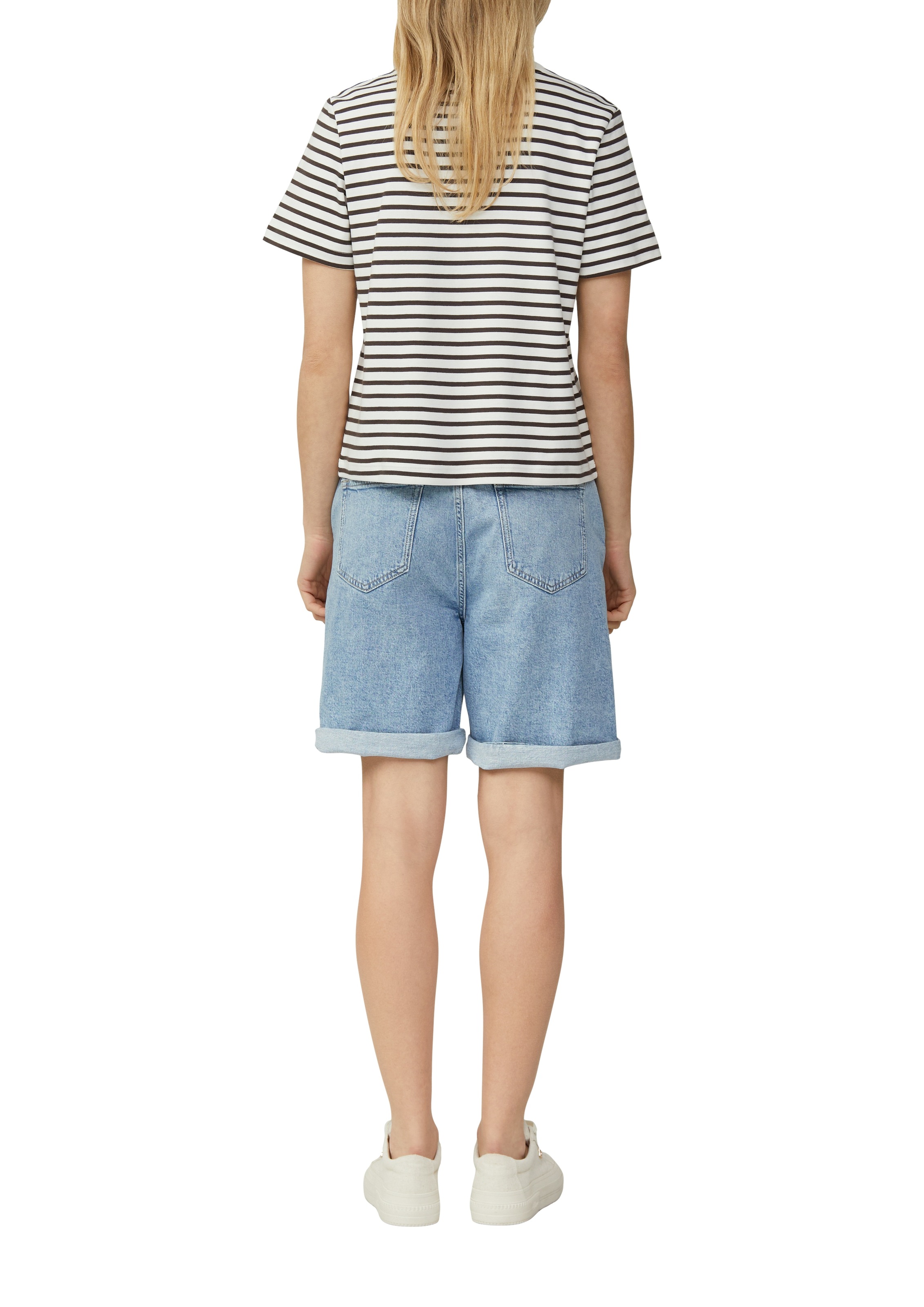 s.Oliver T-Shirt, mit Streifen Muster