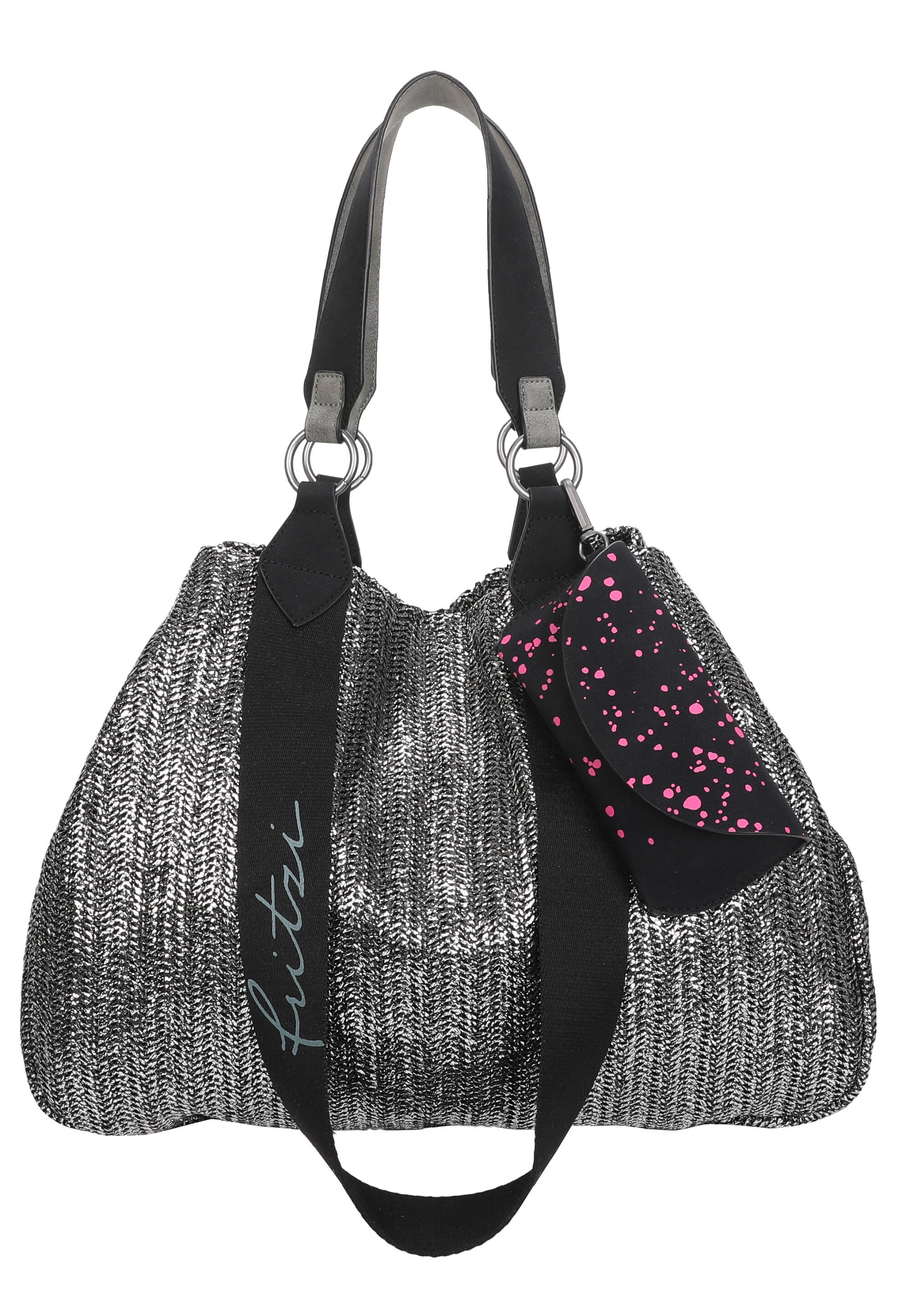 Fritzi aus Preußen Shopper »Izzy Medium Limited Painted Straw« im Bastlook