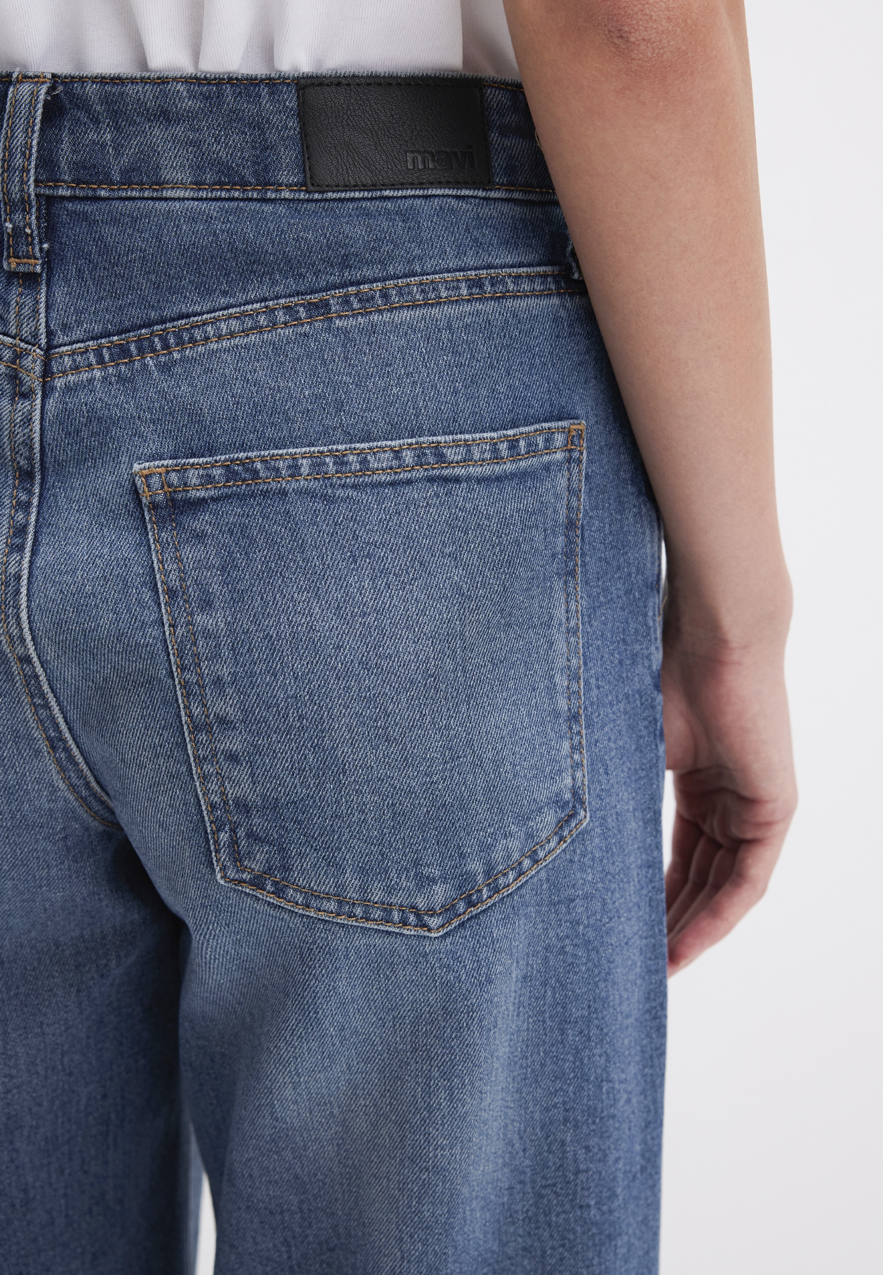 Mavi Weite Jeans »LEILA«, Baggy Jeans