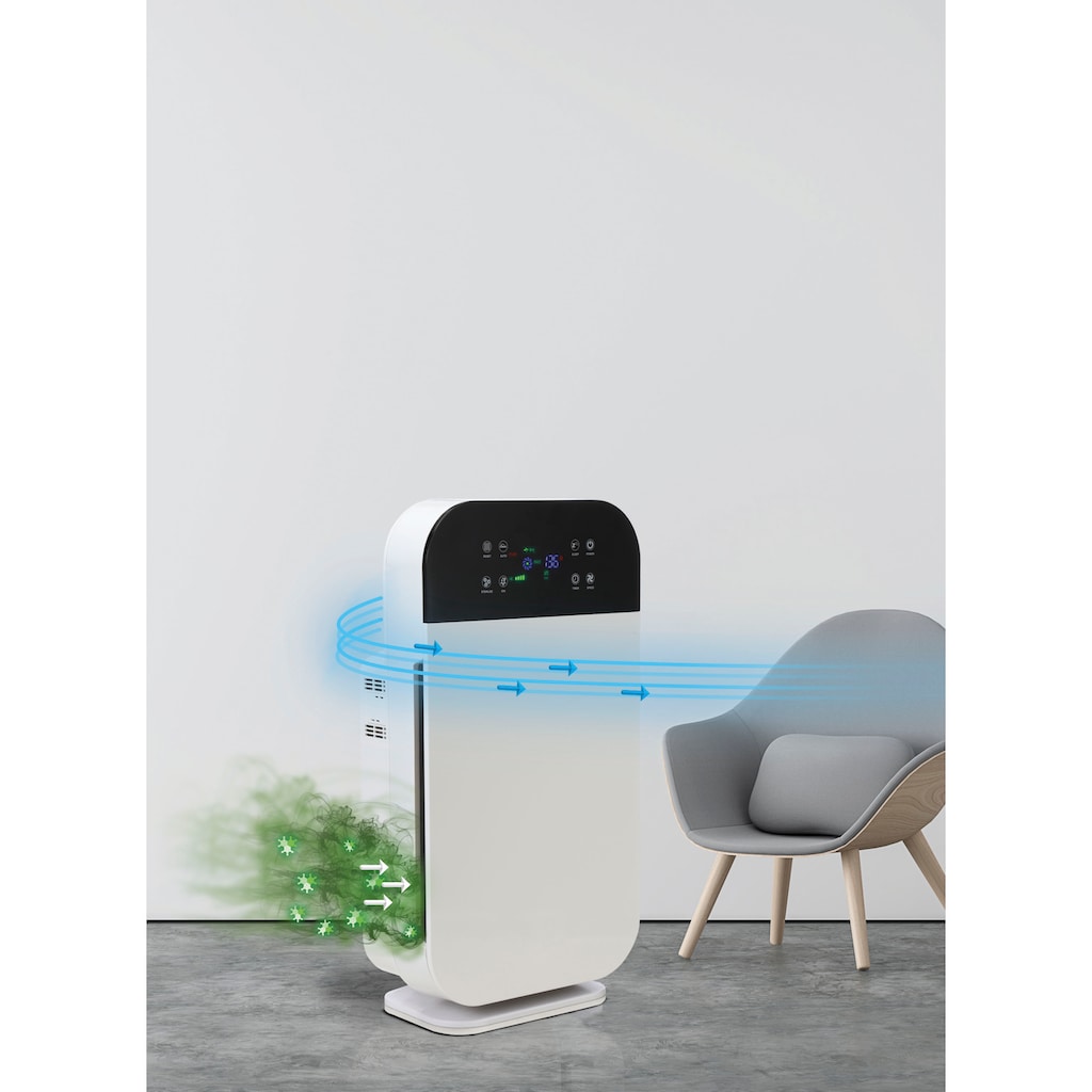 MediaShop Luftreiniger »M19974«, für 40 m² Räume, mit 6-Filter System, Livington Air Purifier DELUXE