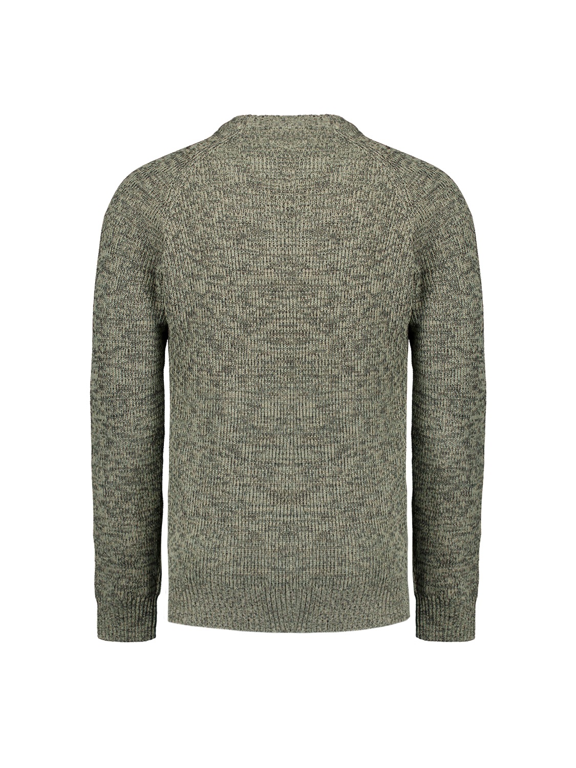 NO EXCESS Rundhalspullover »No Excess Farbiger Rippenpullover«