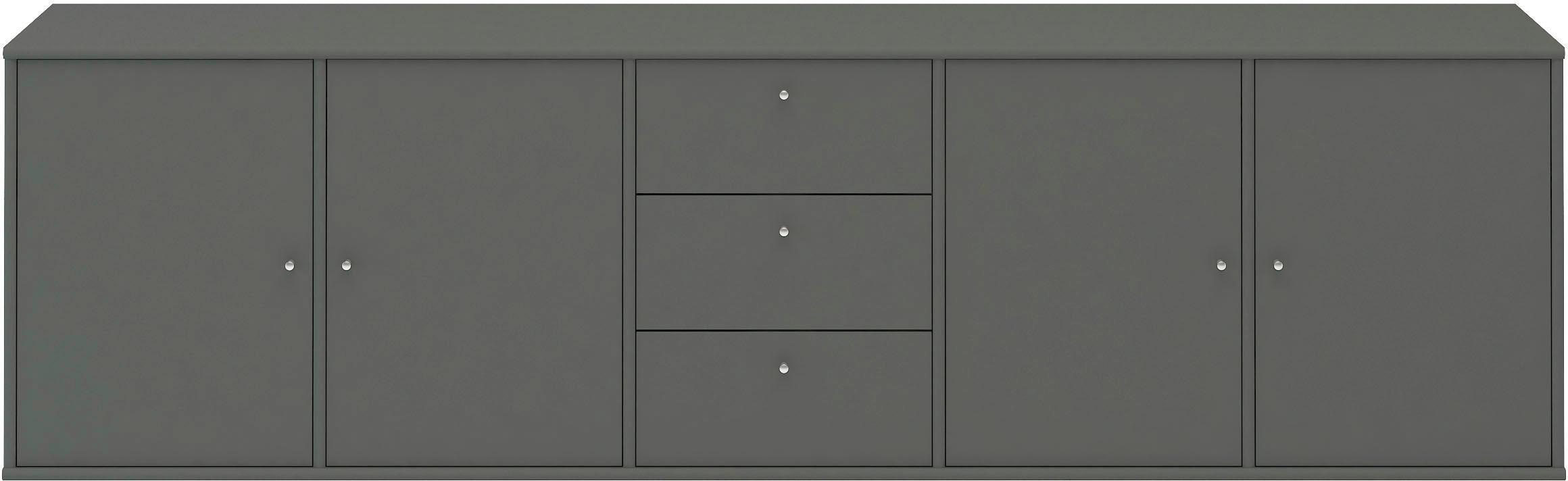 B: BAUR Hochwertig mit | Türen Schubladen, »Mistral, und Designmöbel anpassungsbar cm, hängend/stehend 220 montierbar«, Schrank, Hammel Furniture Sideboard