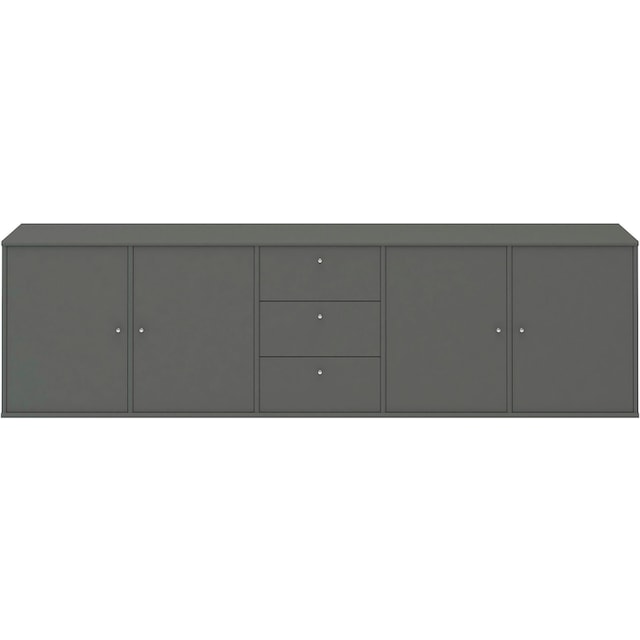 Hammel Furniture Sideboard »Mistral, Hochwertig Schrank, hängend/stehend  montierbar«, mit Türen und Schubladen, B: 220 cm, anpassungsbar Designmöbel  | BAUR