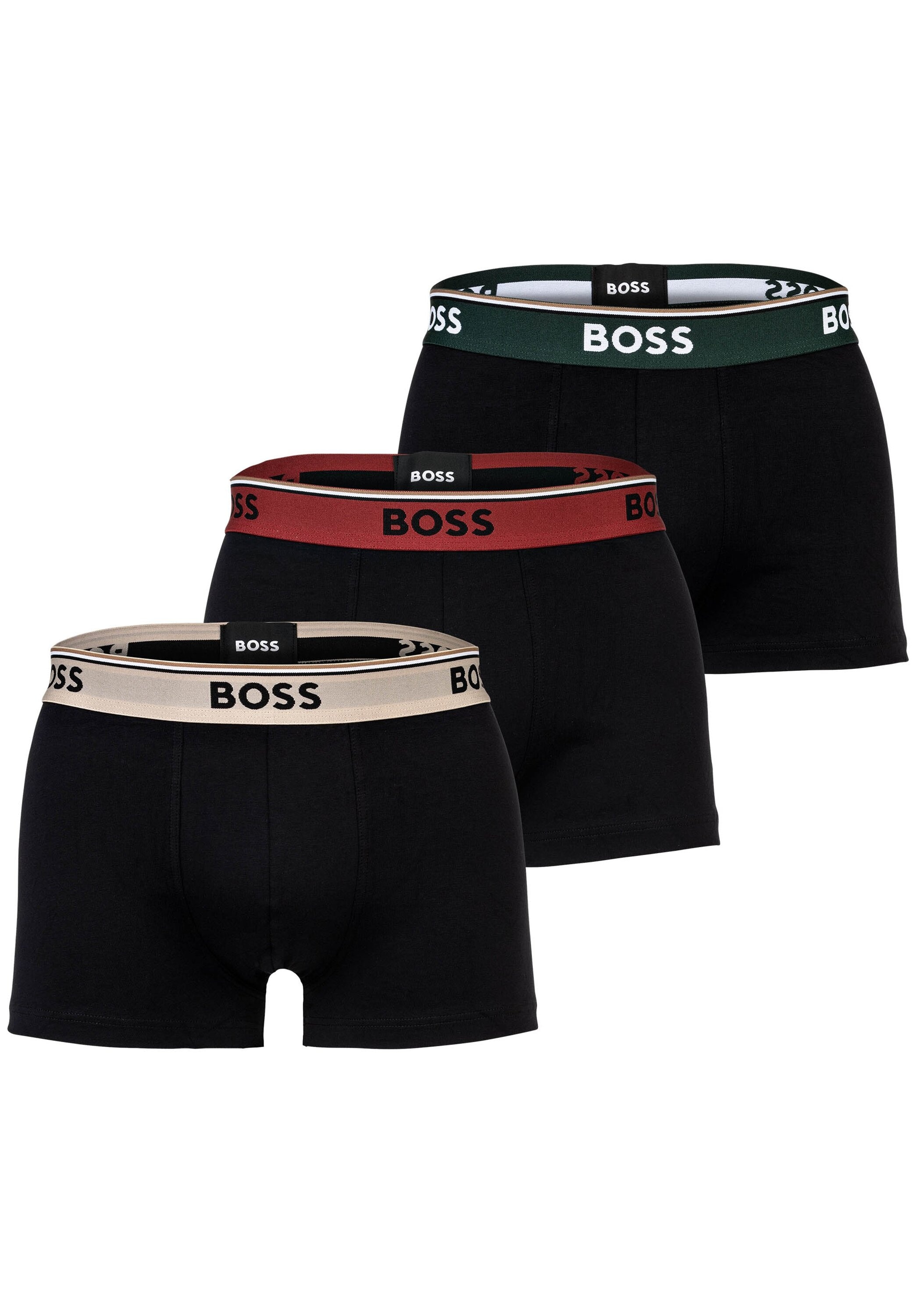 BOSS Boxershorts "Boxershort Trunk 3P Power 3er Pack"