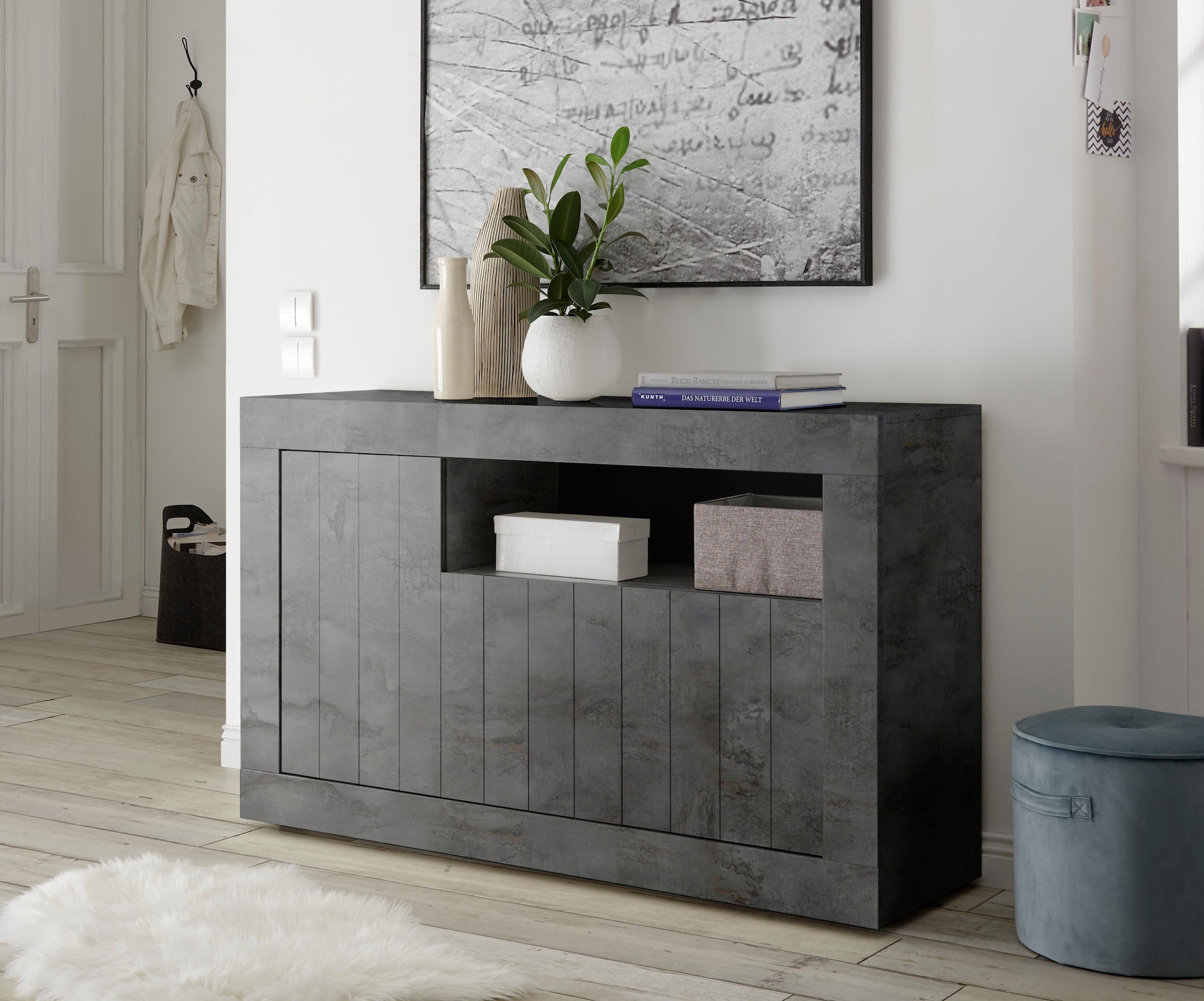 LC Highboard »Freedom«, Breite 87 Farben) Türen, BAUR Höhe | 142 mit 2 cm verschiedenen (in cm