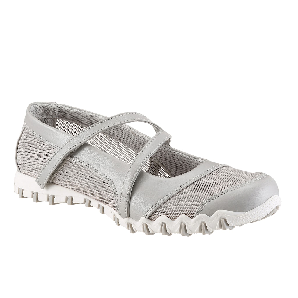 CITY WALK Ballerina, Spangenschuh, Slipper, Slip-On Sneaker in sportiver Optik