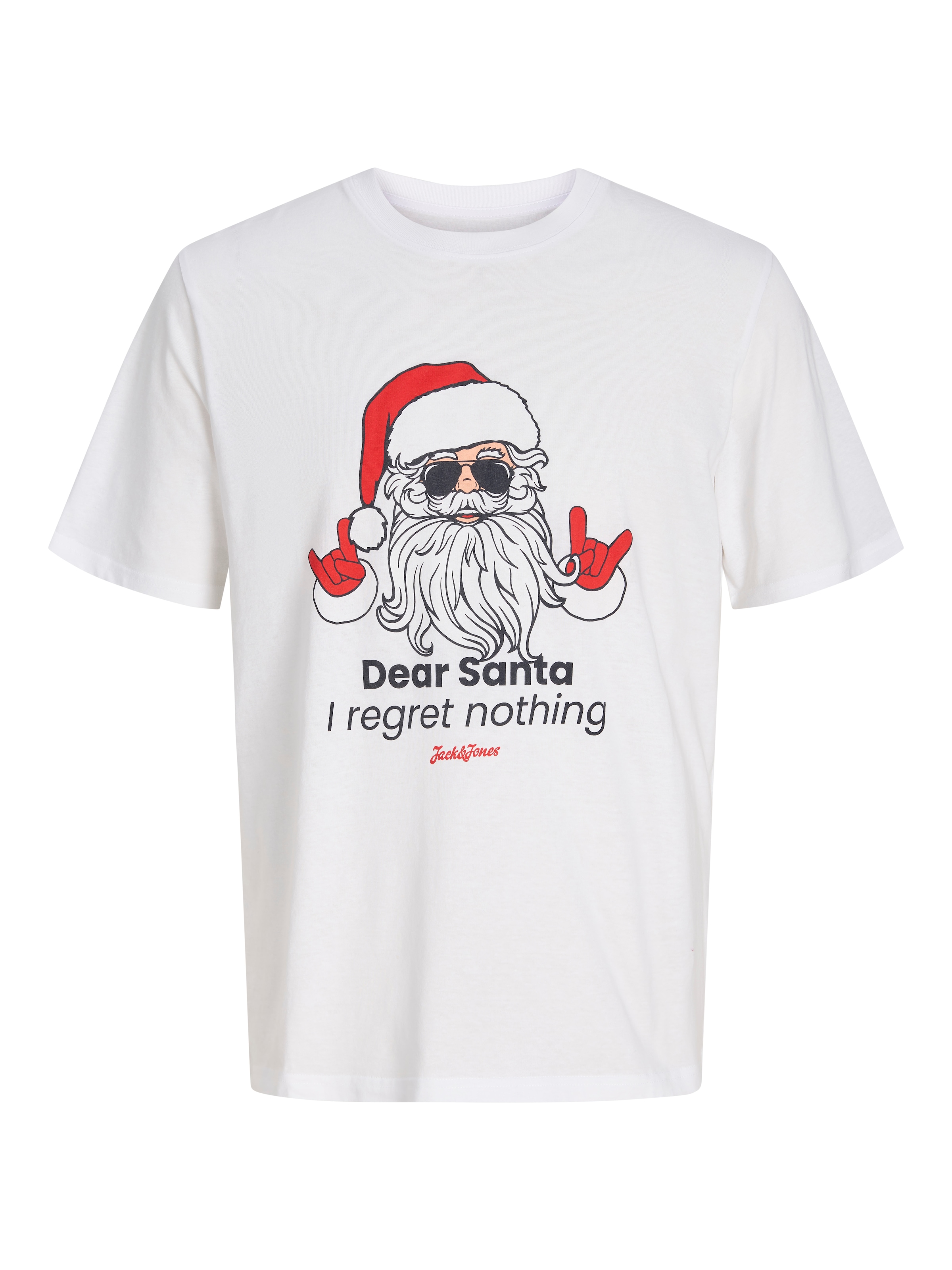 Jack & Jones PlusSize T-Shirt »JJXMAS FUN TEE SS CREW NECK PLS« Baumwolle, regular fit