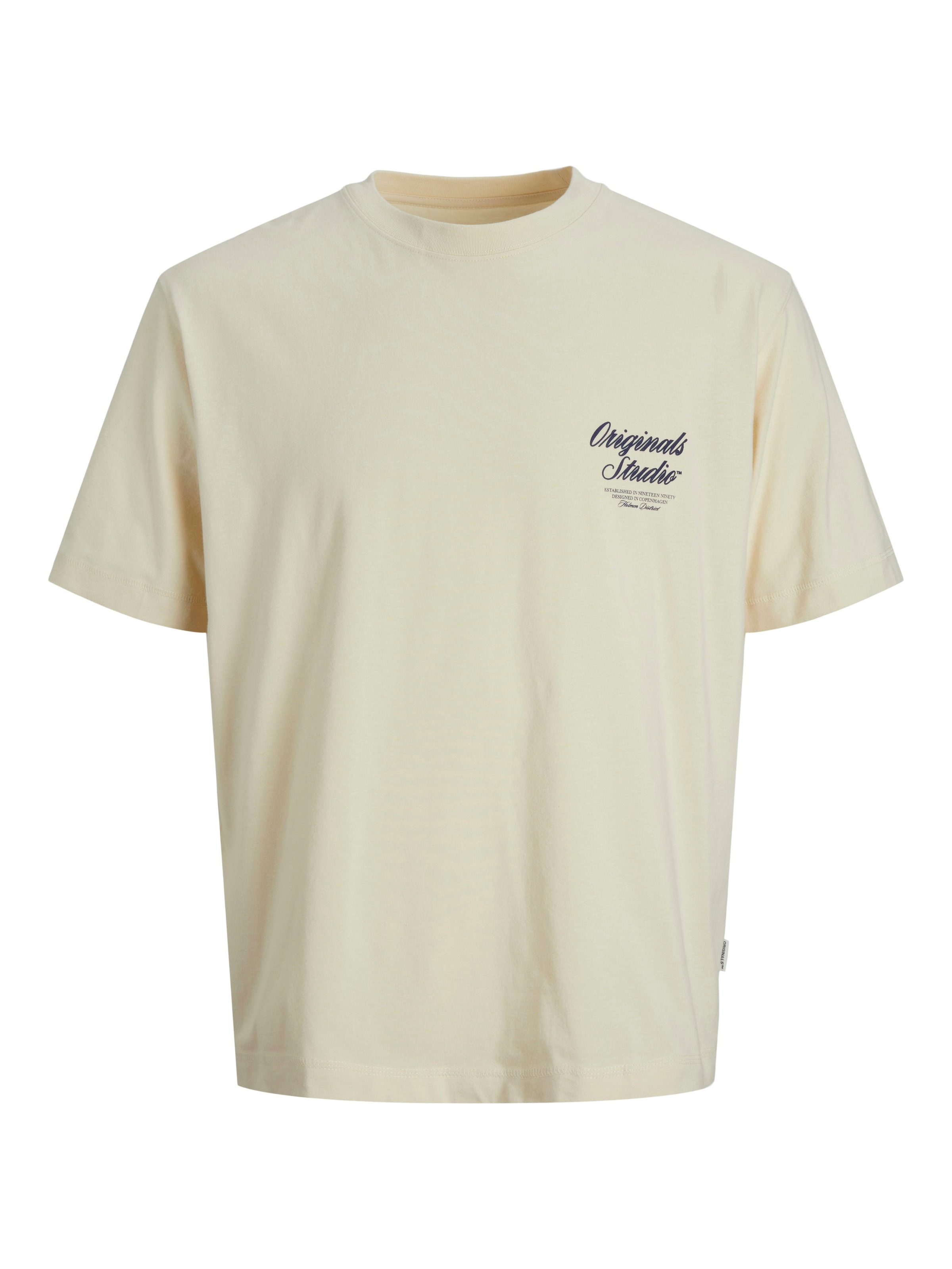 Jack & Jones Kurzarmshirt »JORNORREBRO TYPO TEE SS CREW NECK NOOS«