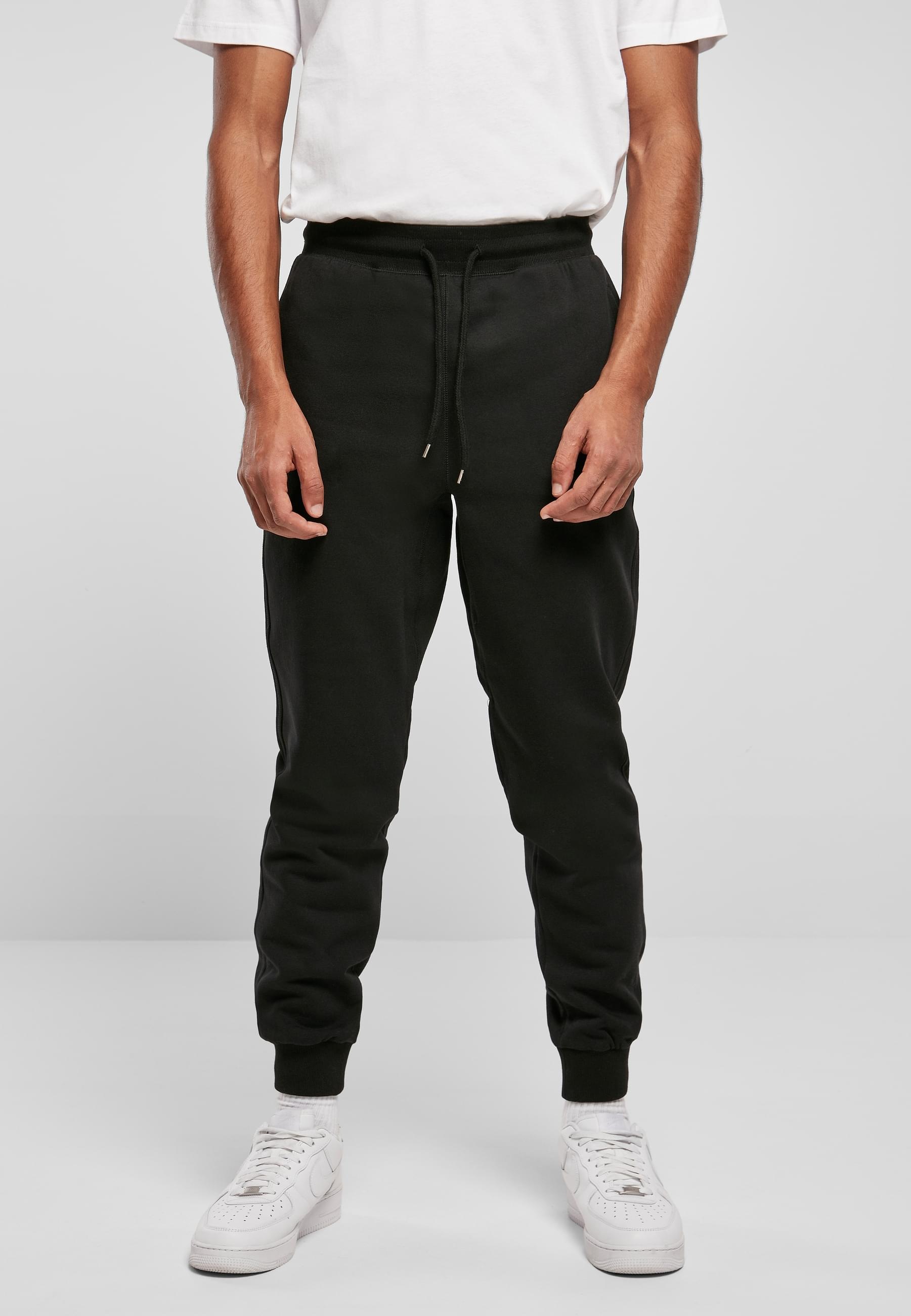 URBAN CLASSICS Stoffhose »Urban Classics Herren Basic Sweatpants«, (1 tlg.)