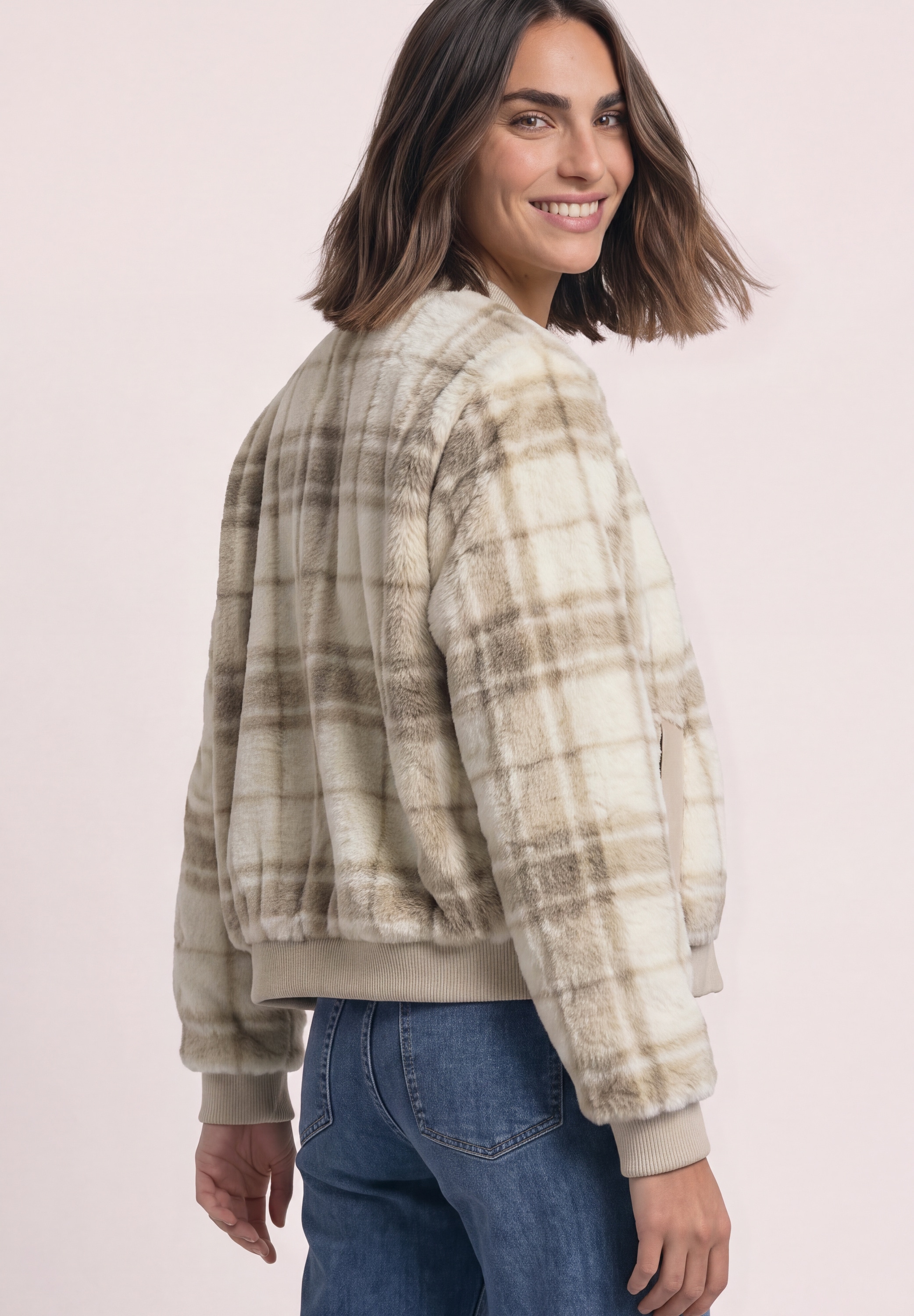 STREET ONE Kurzjacke ohne Kapuze mit Zipper