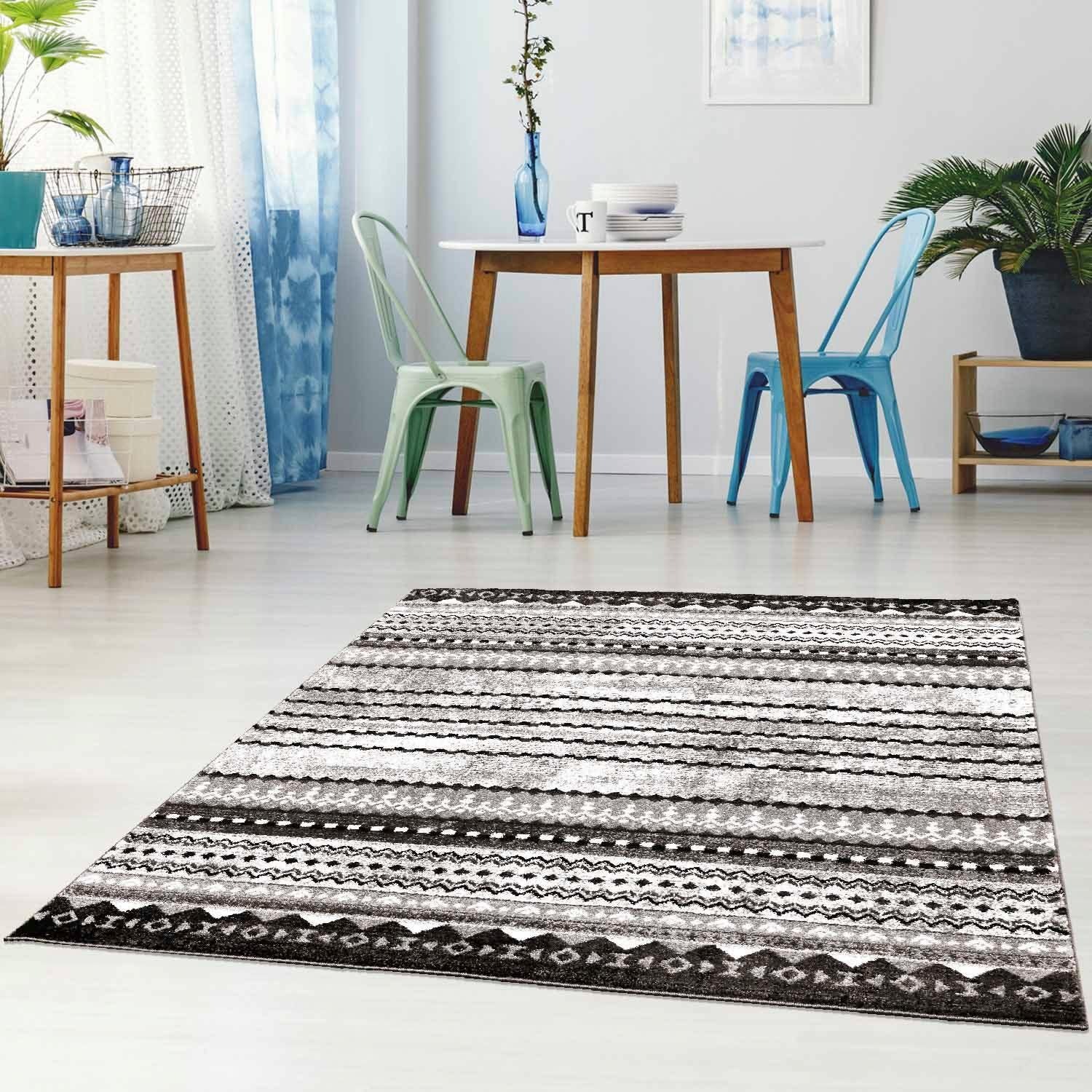 Carpet City Teppich "Moda 1136" rechteckig 11 mm Höhe Läufer, Kurzflor, Woh günstig online kaufen