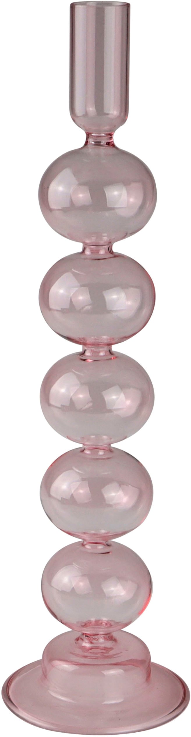 AM Design Kerzenleuchter »Stabkerzenhalter aus Glas«, (Set, 2 St.), Höhe ca.  30 cm kaufen | BAUR