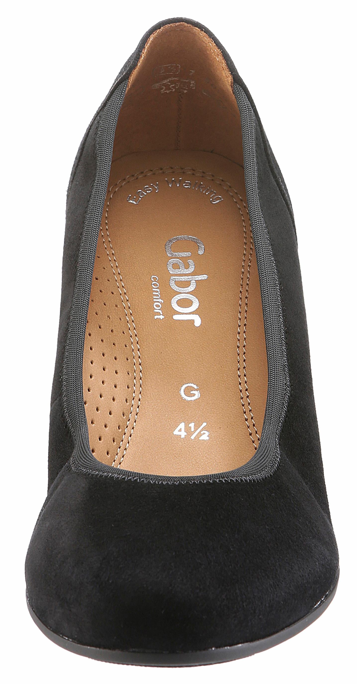 Gabor Pumps »KRETA«, Keilabsatz, Halbschuh, Schlupfschuh, in bequemer Weite G (= weit)
