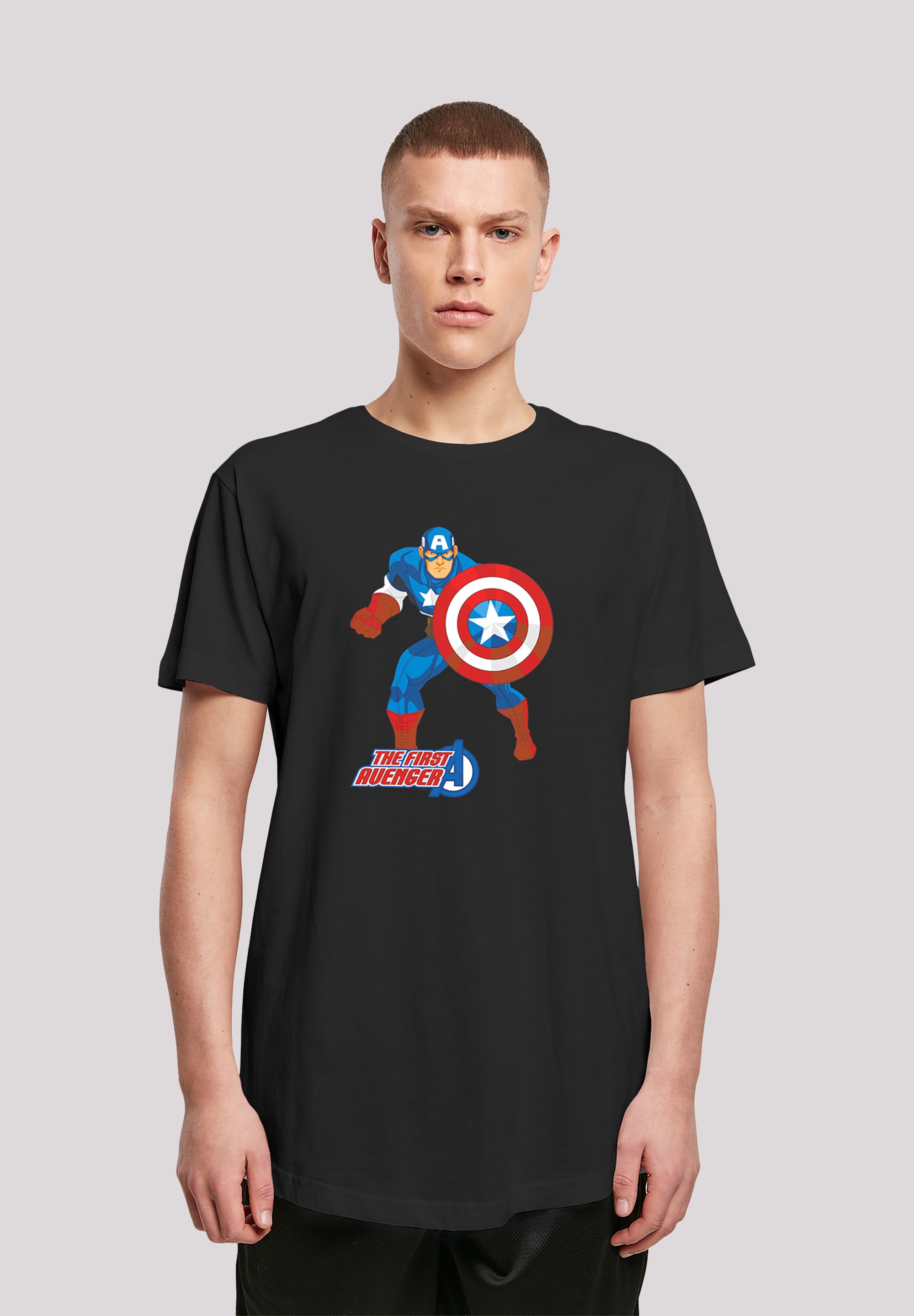 kaufen Avenger«, BAUR | F4NT4STIC Print T-Shirt First ▷ The »Captain America