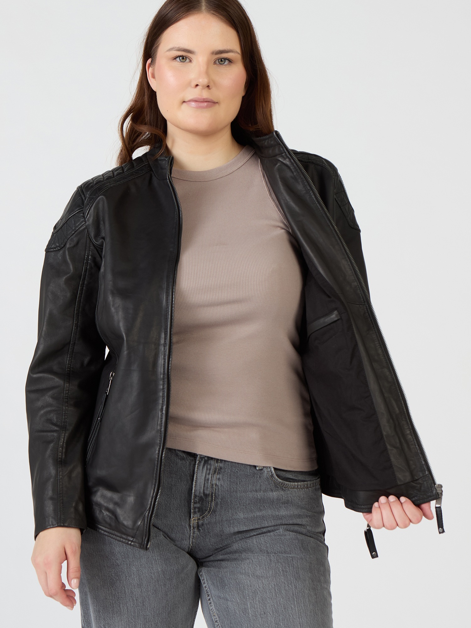 Maze Lederjacke »42021312«