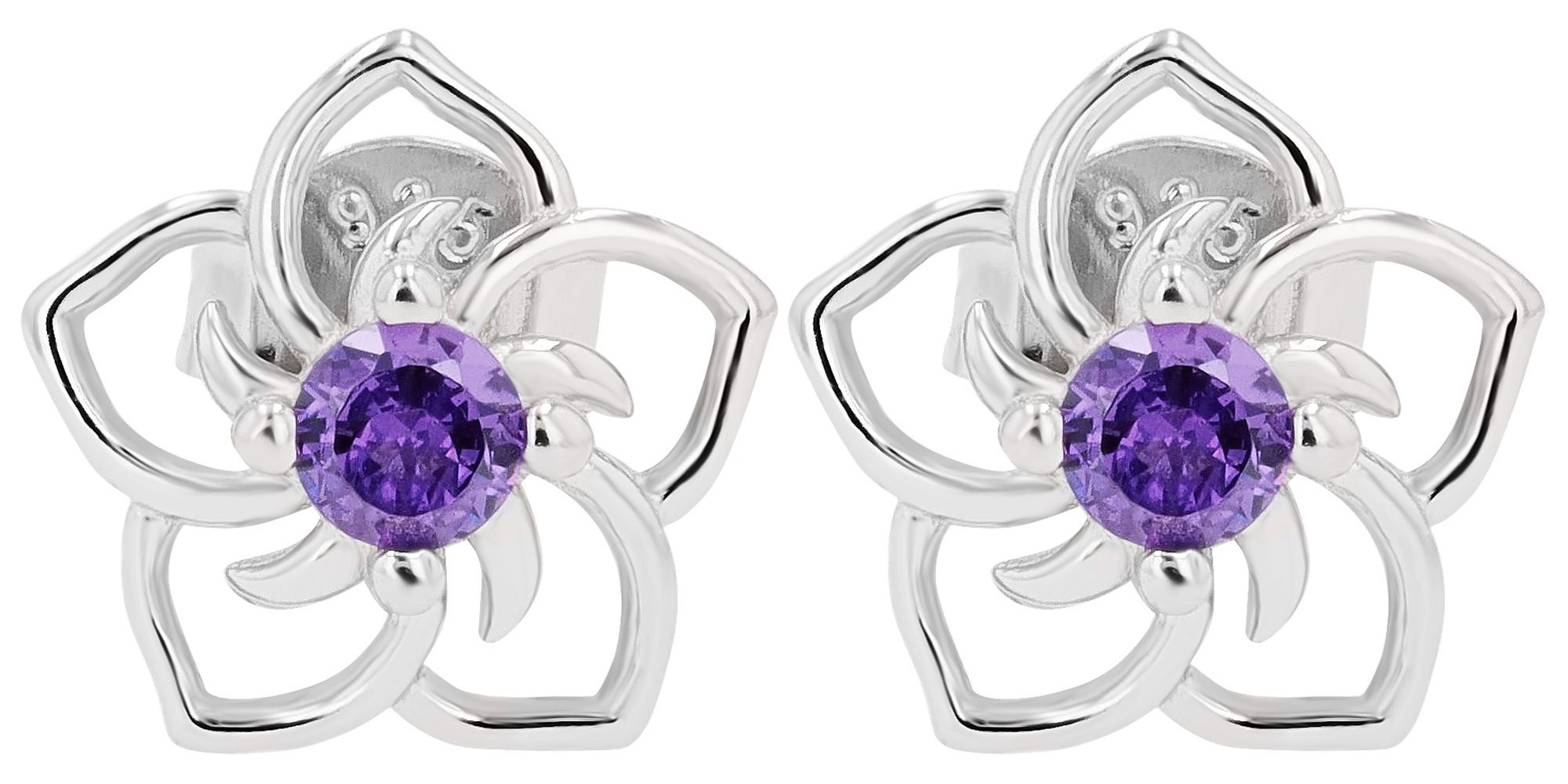 Adelia´s Paar Ohrhänger »Damen Ohrringe – Ohrstecker aus 925 Silber mit Zirkonia« Perfekt als Geschenk für besondere Menschen