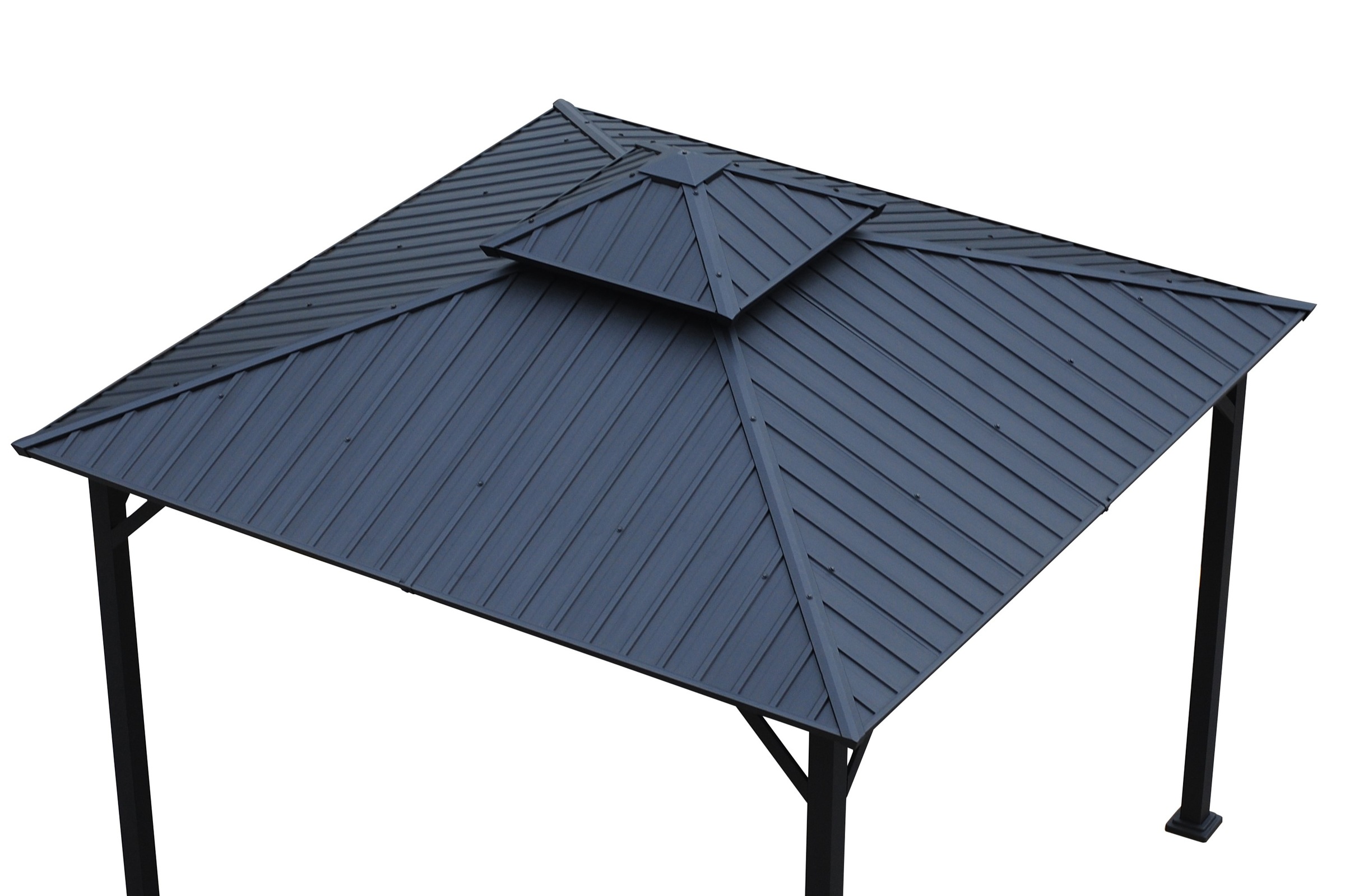 KONIFERA Thasos Pavilion Black 300x300cm 3