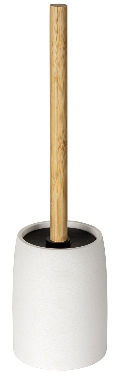 WENKO WC-Garnitur "Altavalle" aus Bambus  Polyresin (Kunststein) günstig online kaufen
