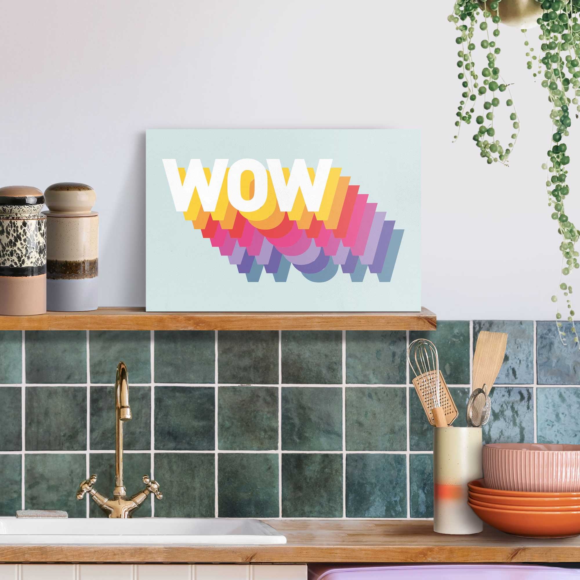 Reinders Leinwandbild "Wow" günstig online kaufen