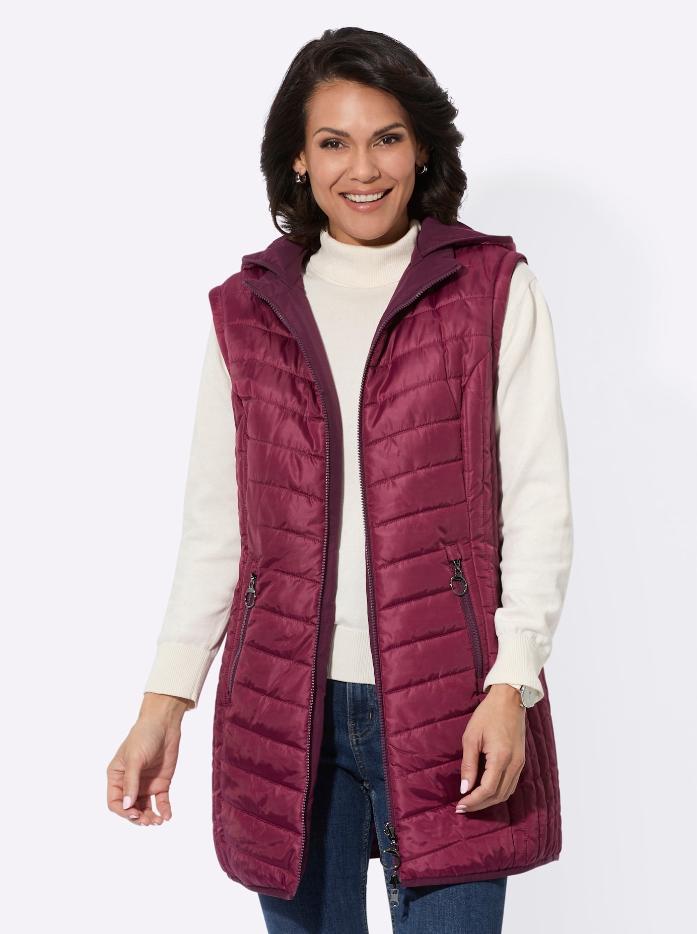 Casual Looks Wendejacke, mit Kapuze