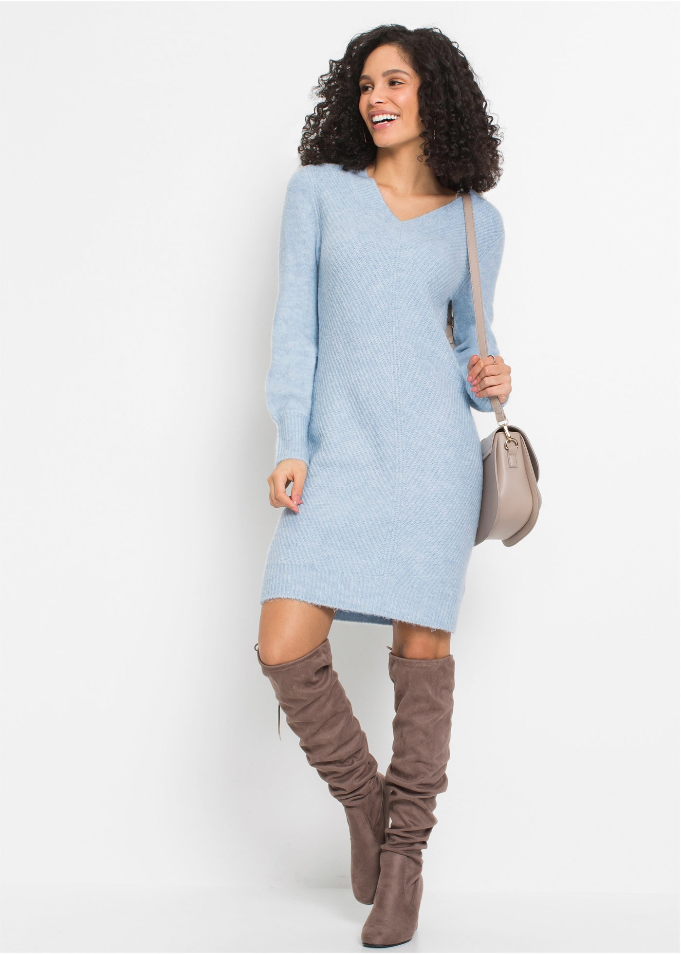 bonprix Strickkleid »Strickkleid« Strickkleid