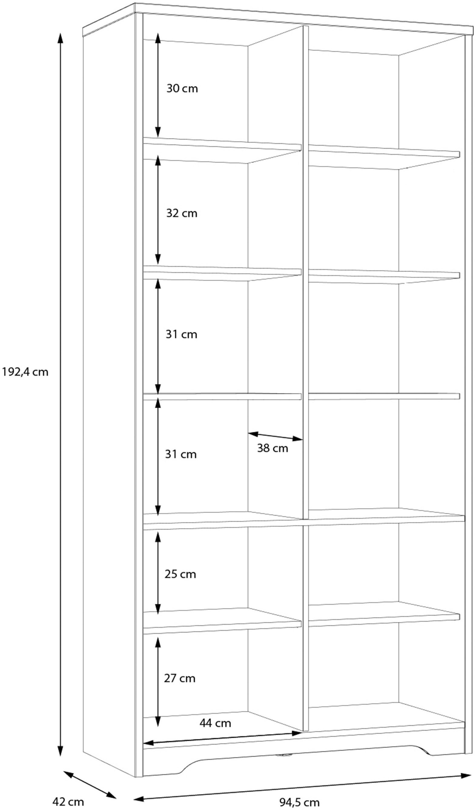 FORTE Highboard »Joadakis«