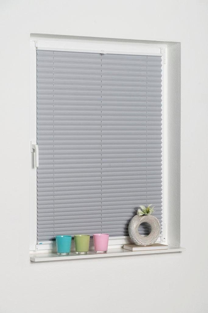 K-HOME Plissee "Klemmfix Pisa" verdunkelnd energiesparend ohne Bohren versp günstig online kaufen
