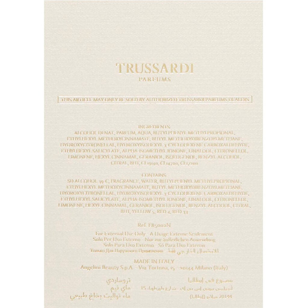 Trussardi Eau de Parfum »My Name«