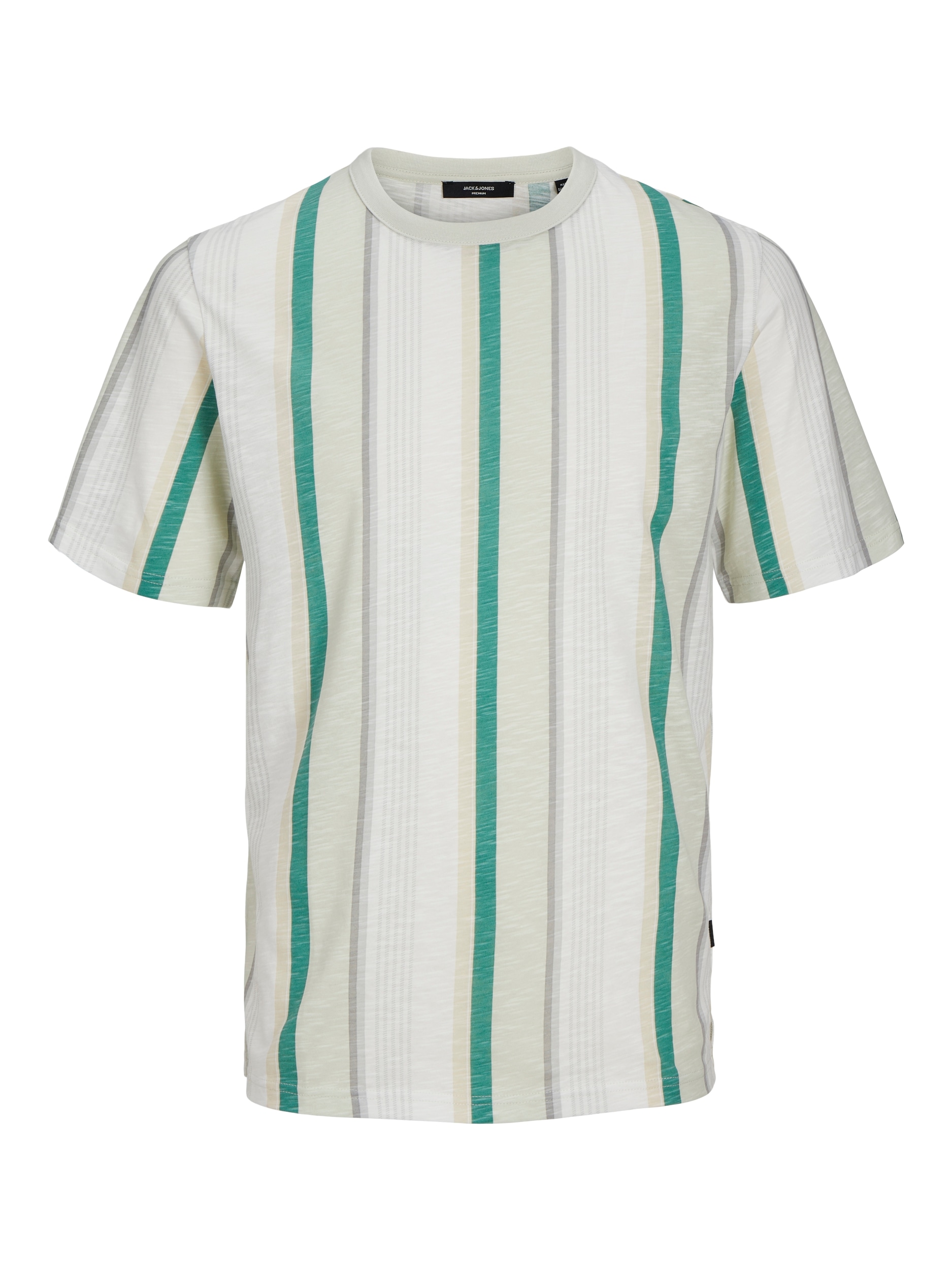 Jack & Jones T-Shirt »JPRBLAPALMA AOP SS TEE CREW NECK SN«