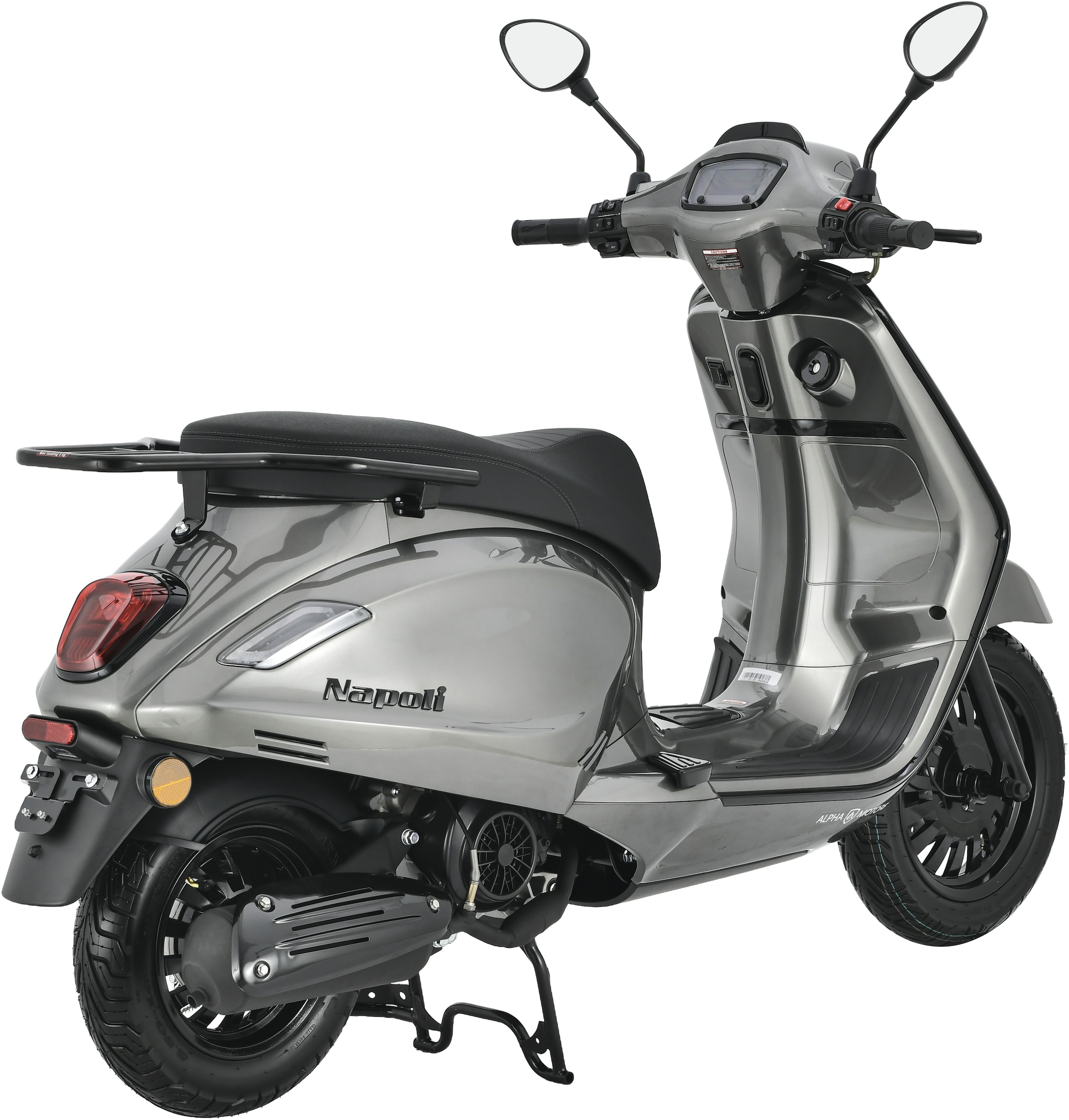 Alpha Motors Motorroller »Napoli 125 ccm 85 km/h EURO 5+ (mit/ohne Topcase)«, 125 cm³, 85 km/h, Euro 5, 9,38 PS
