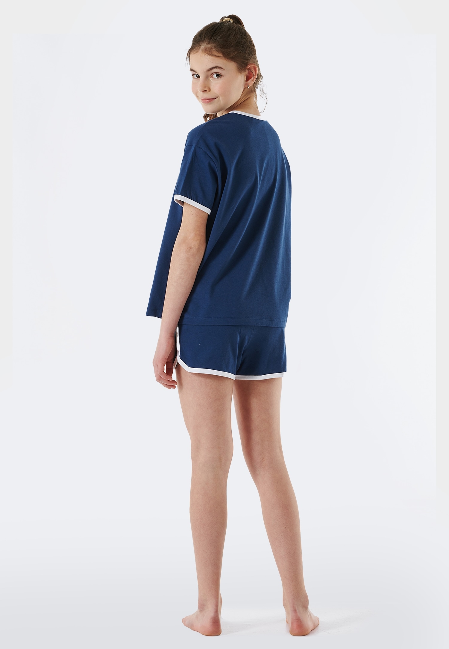 Schiesser Pyjama »"Nightwear"«, (2 tlg.), mit süßem Print