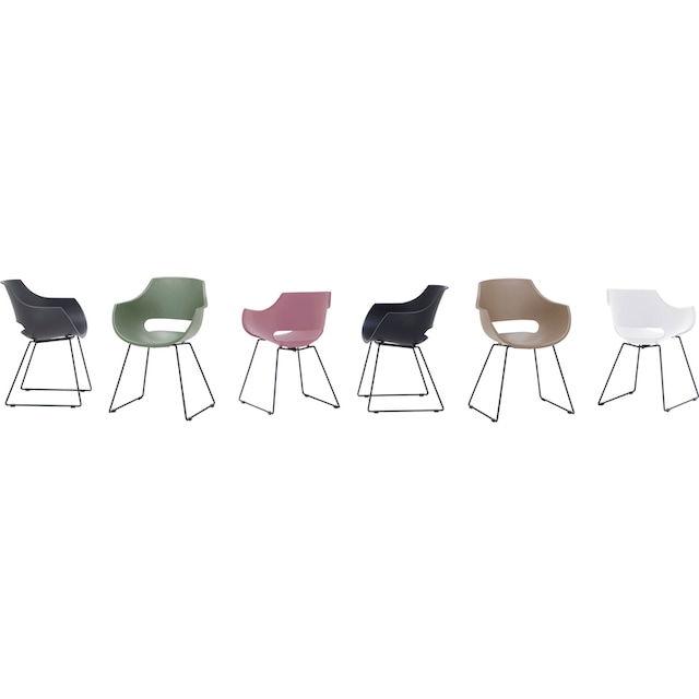 MCA furniture Schalenstuhl »Rockville«, (Set), 4 St., Stuhl belastbar bis  120 Kg kaufen | BAUR