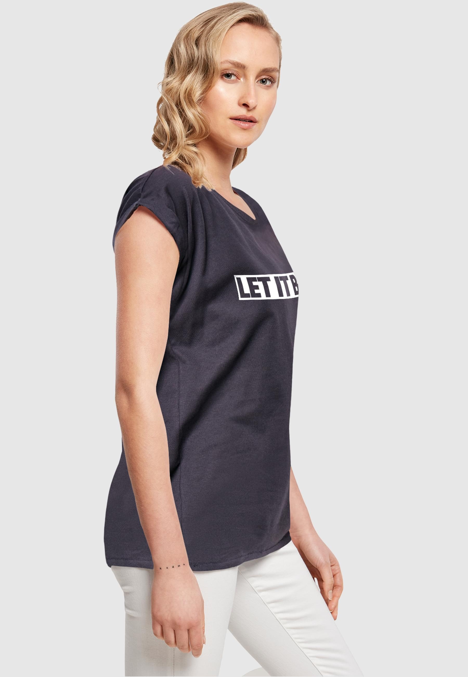 Merchcode T-Shirt »Merchcode Damen Ladies Beatles - Let it be T-Shirt«, (1 tlg.)