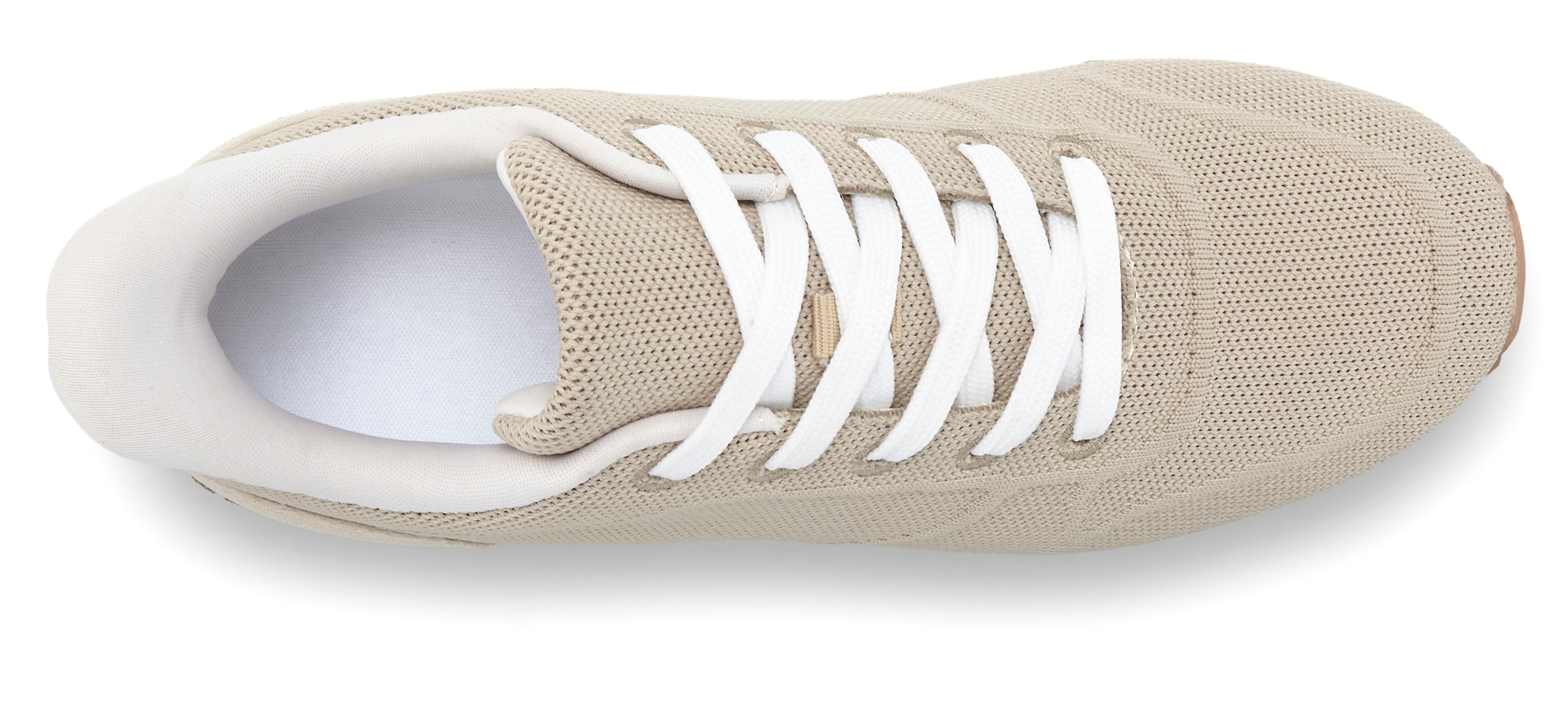 LASCANA Sneaker »Halbschuh, Schnürschuh, Freizeitschuh«  aus Textil-Material VEGAN