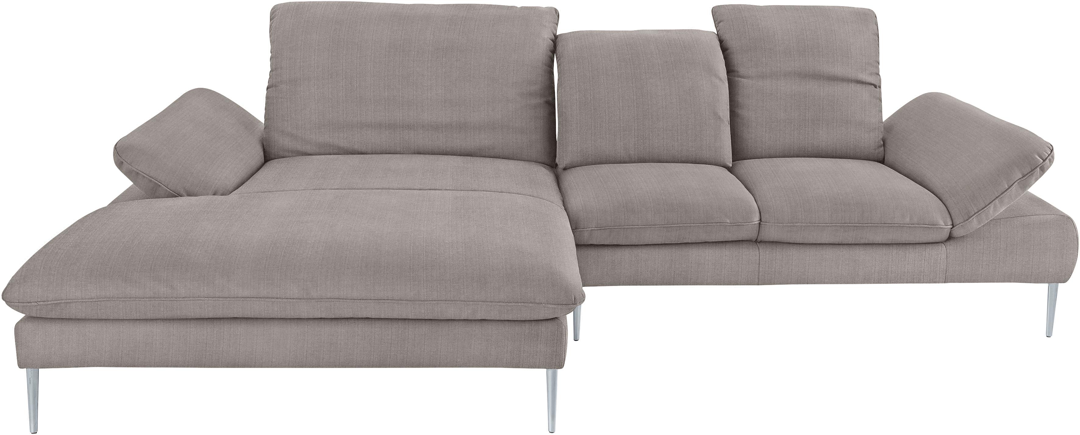 Thumbnail - W.SCHILLIG Ecksofa "enjoy&MORE, Designsofa, elegant und bequem, L-Form" mit Sitztiefenverstellung, Füße silber matt, Bre...