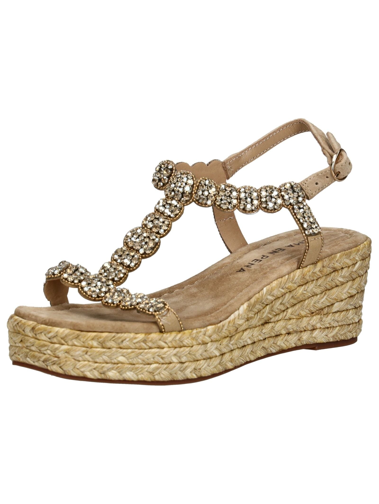 Alma en Pena Keilsandalette "ALMA EN PENA Sandalen Textil" günstig online kaufen