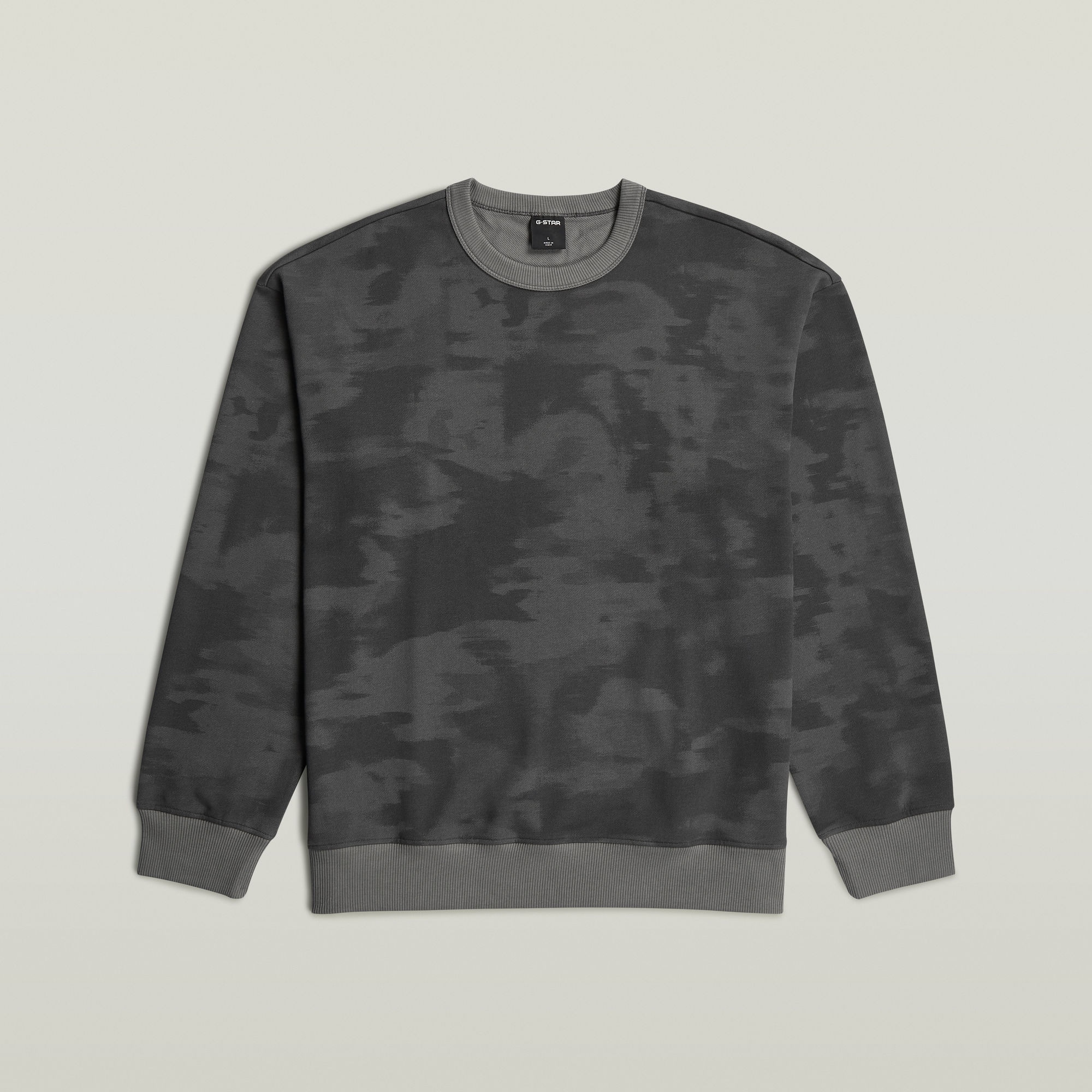 G-STAR Sweatshirt »Motion Camo r sw«, mit Allover-Print, Relaxed Fit

