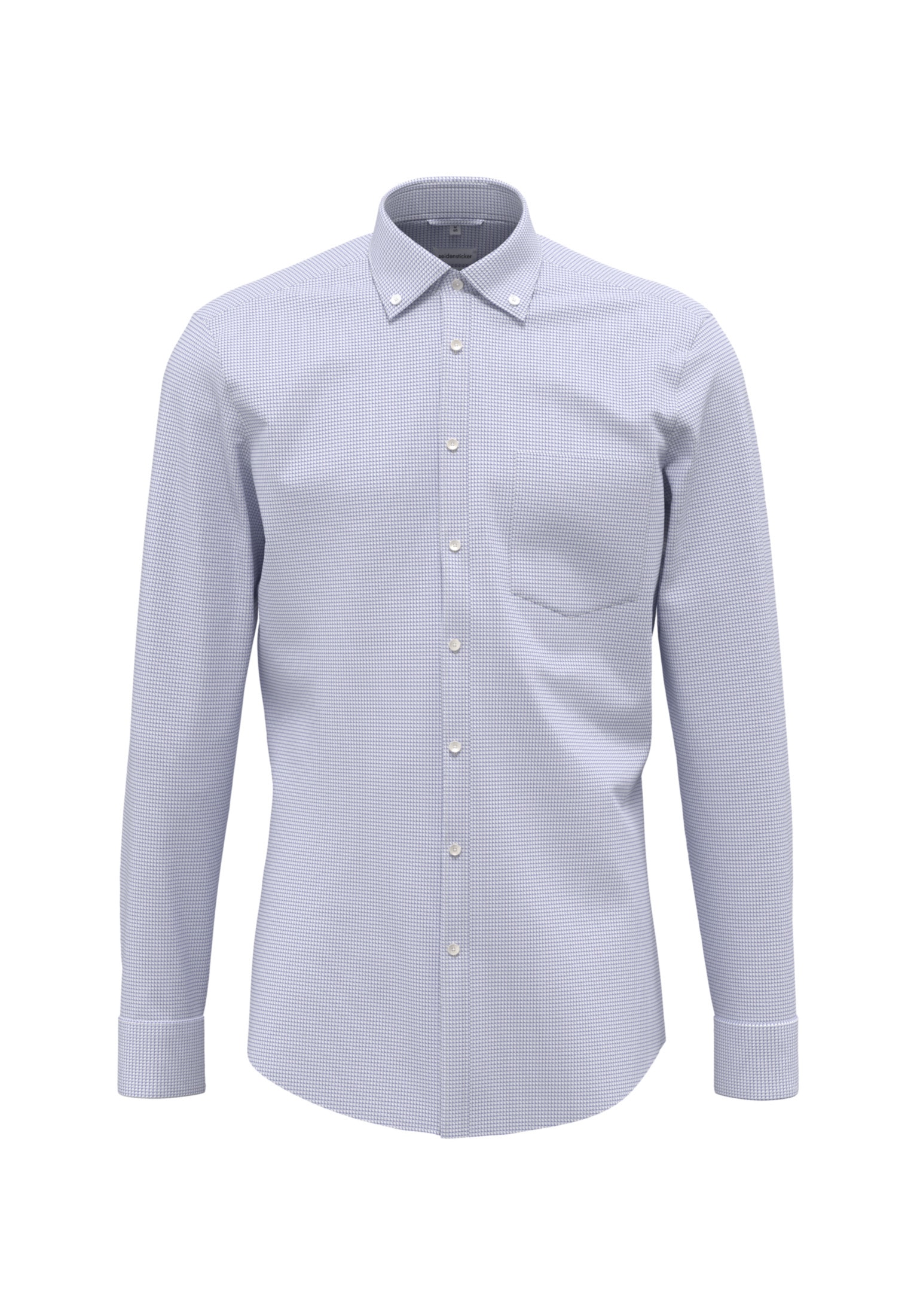 seidensticker Businesshemd "Regular", Regular Langarm Button-Down-Kragen St günstig online kaufen