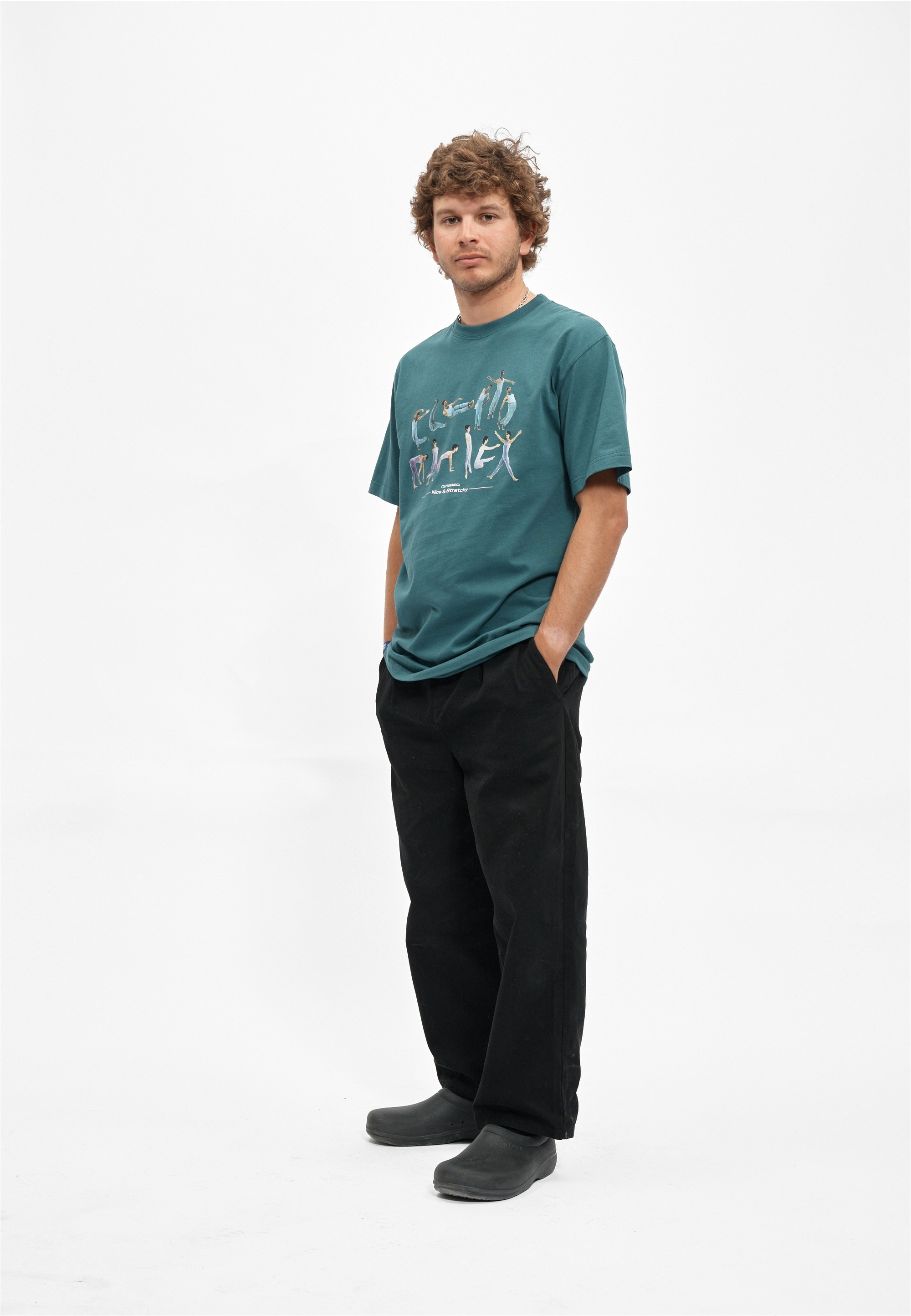 Cleptomanicx T-Shirt »Stretchy« mit großem Frontprint