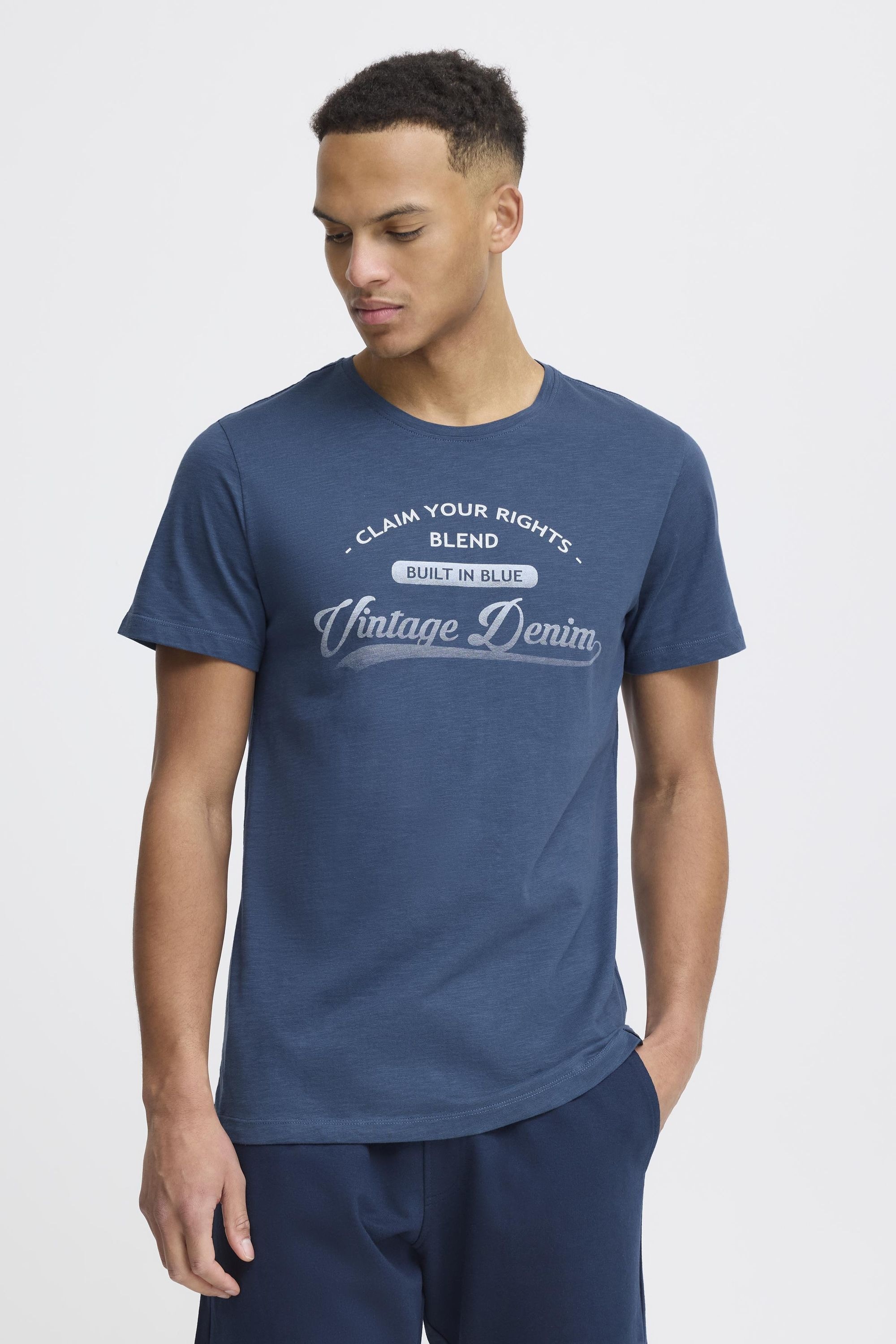 Blend T-Shirt "BHPillo" Klassisches T-Shirt mit Rundhalsausschnitt günstig online kaufen