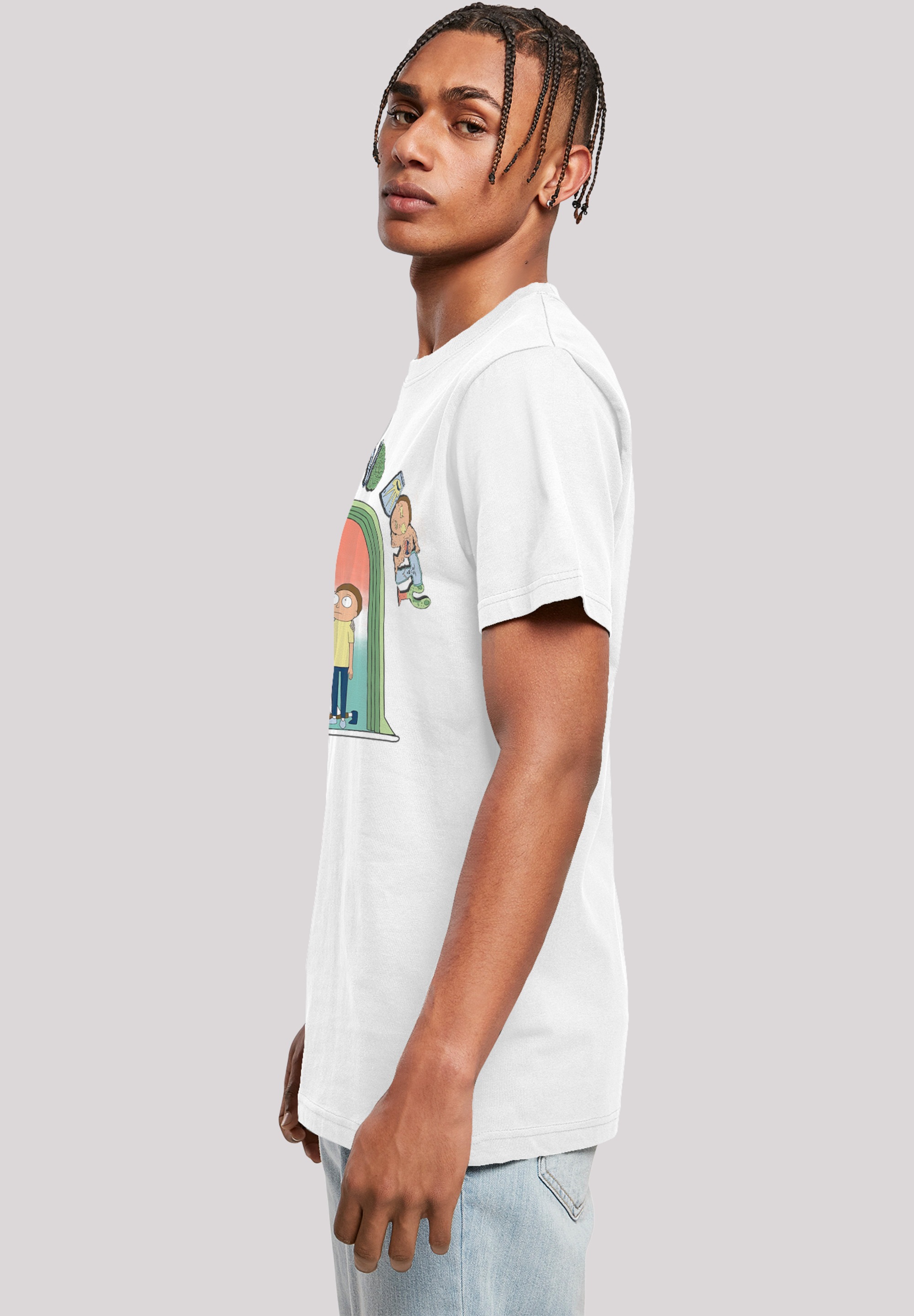 F4NT4STIC T-Shirt »T-Shirt RICK AND MORTY«, Herren,Premium Merch,Regular-Fit,Basic,Bedruckt