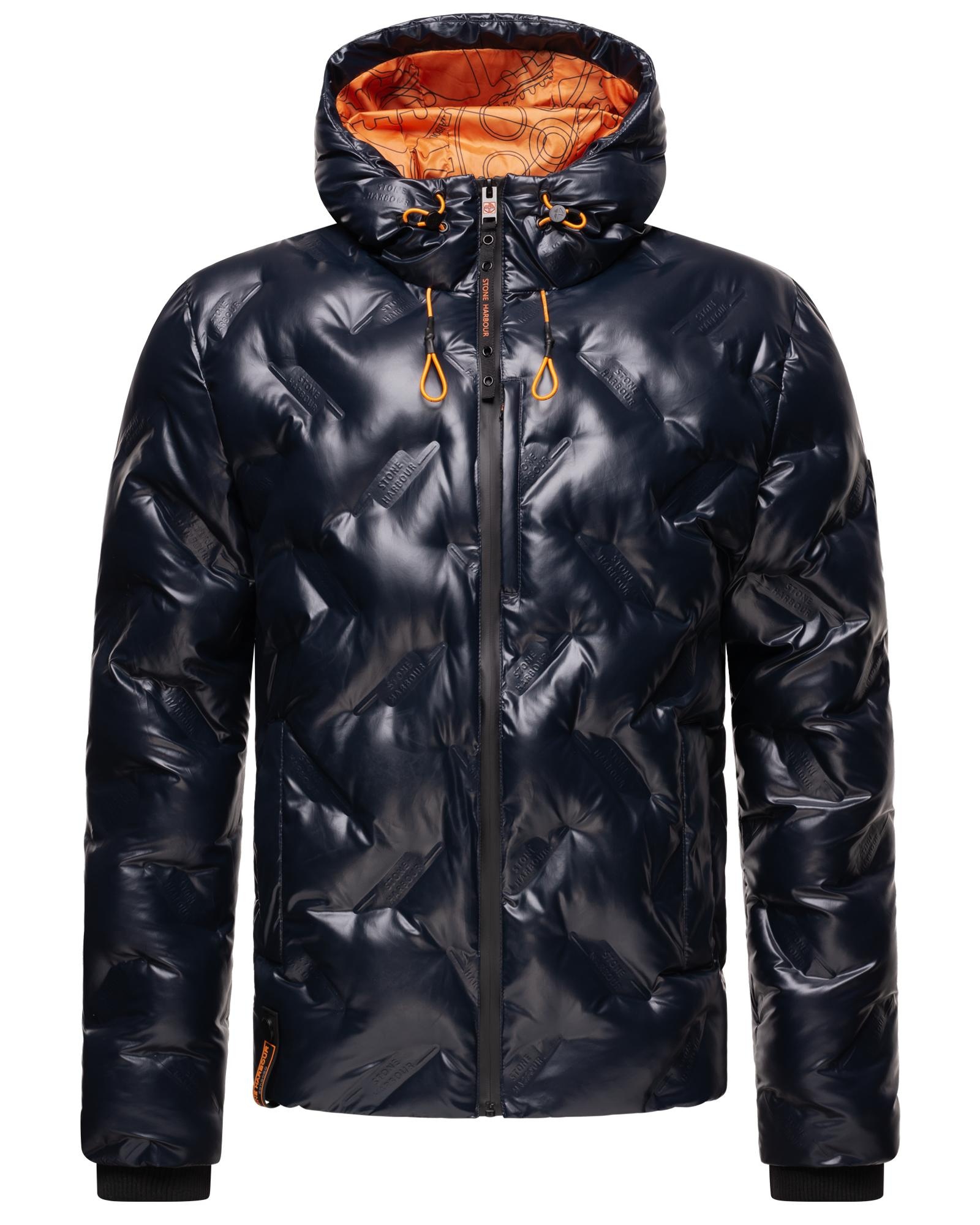 Stone Harbour Outdoorjacke »Geroo«, mit Kapuze, Sportliche, wasserdichte Herren Winterjacke mit Kapuze